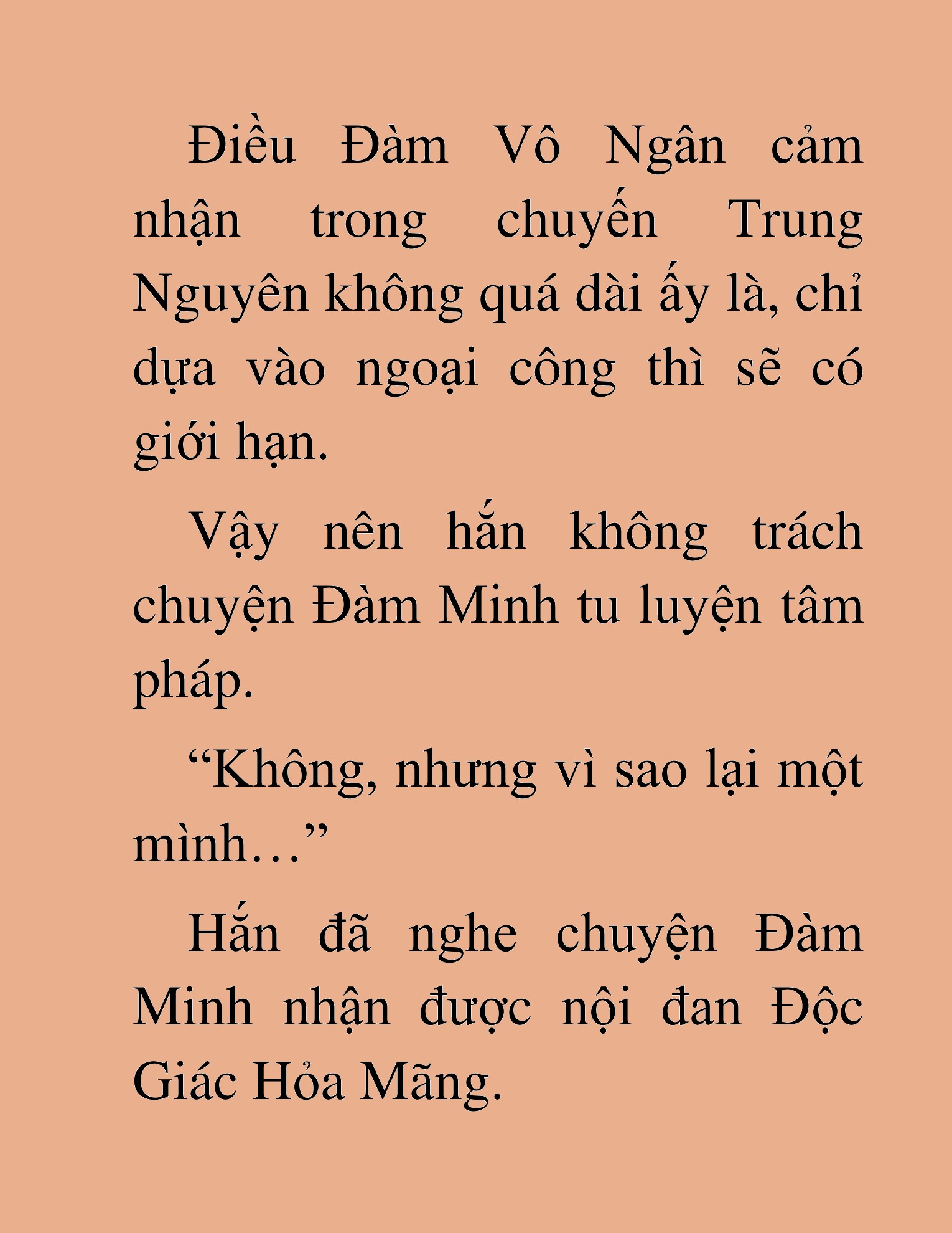 Đọc truyện HAT[NOVEL] Dã Thú Vô Song - Chap 35