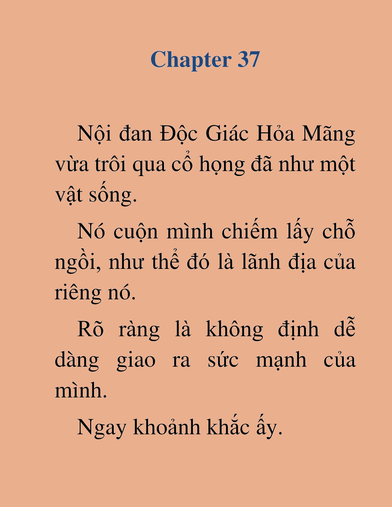 Đọc truyện HAT[NOVEL] Dã Thú Vô Song - Chap 37