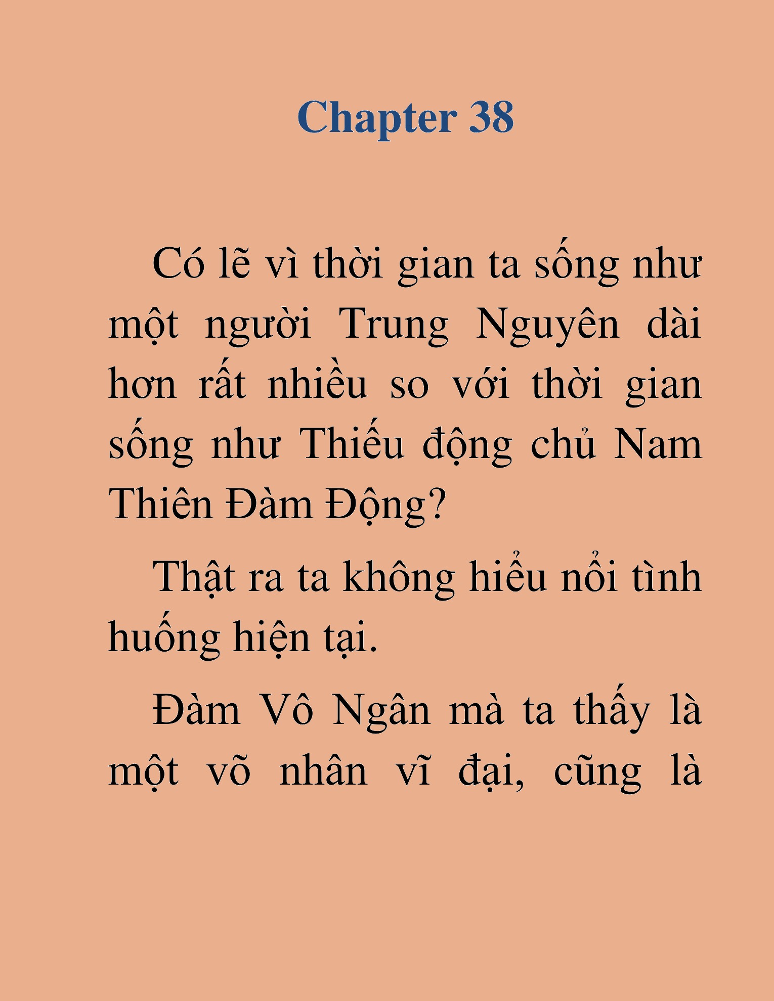Đọc truyện HAT[NOVEL] Dã Thú Vô Song - Chap 38