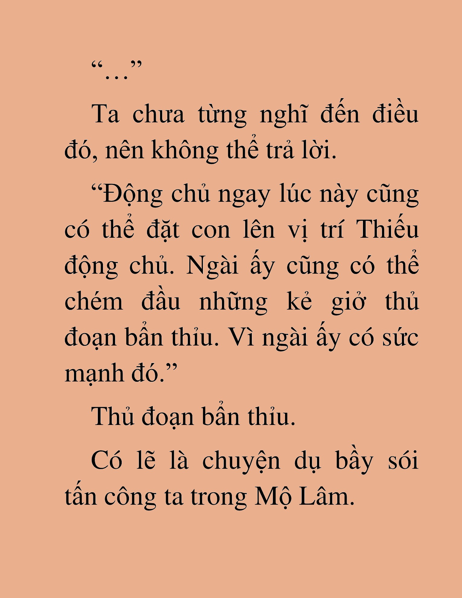 Đọc truyện HAT[NOVEL] Dã Thú Vô Song - Chap 38