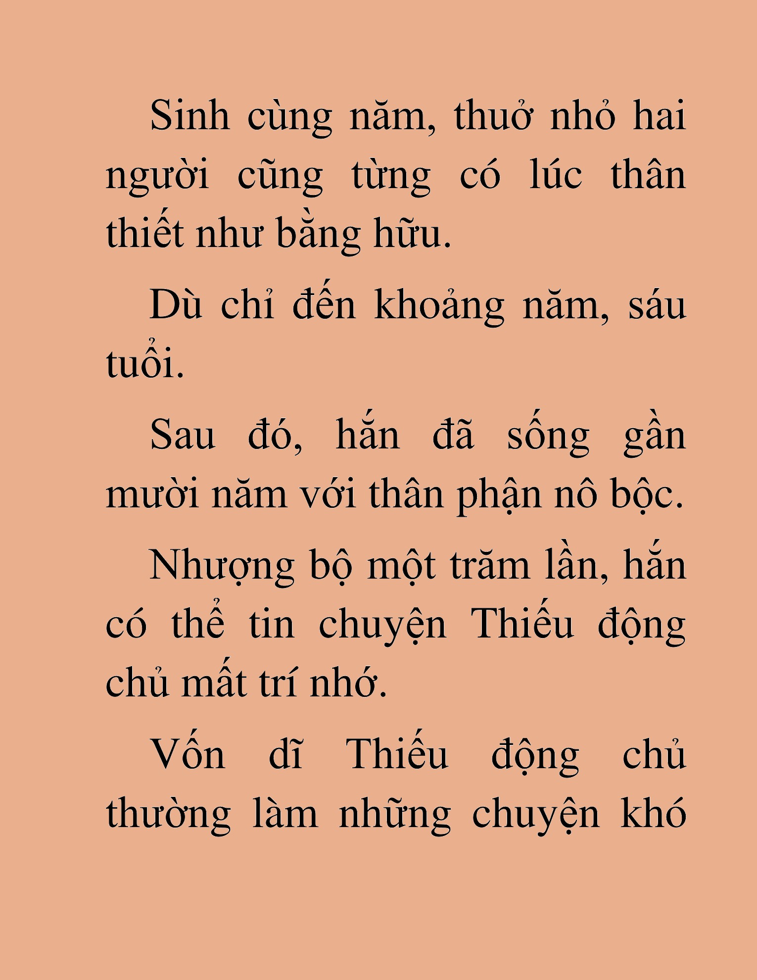 Đọc truyện HAT[NOVEL] Dã Thú Vô Song - Chap 4
