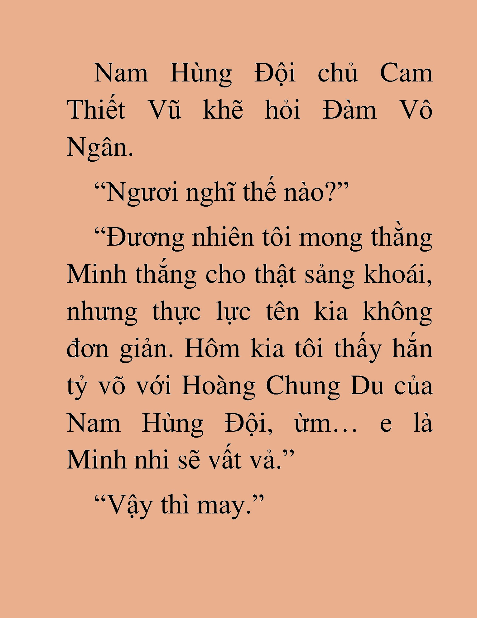 Đọc truyện HAT[NOVEL] Dã Thú Vô Song - Chap 40