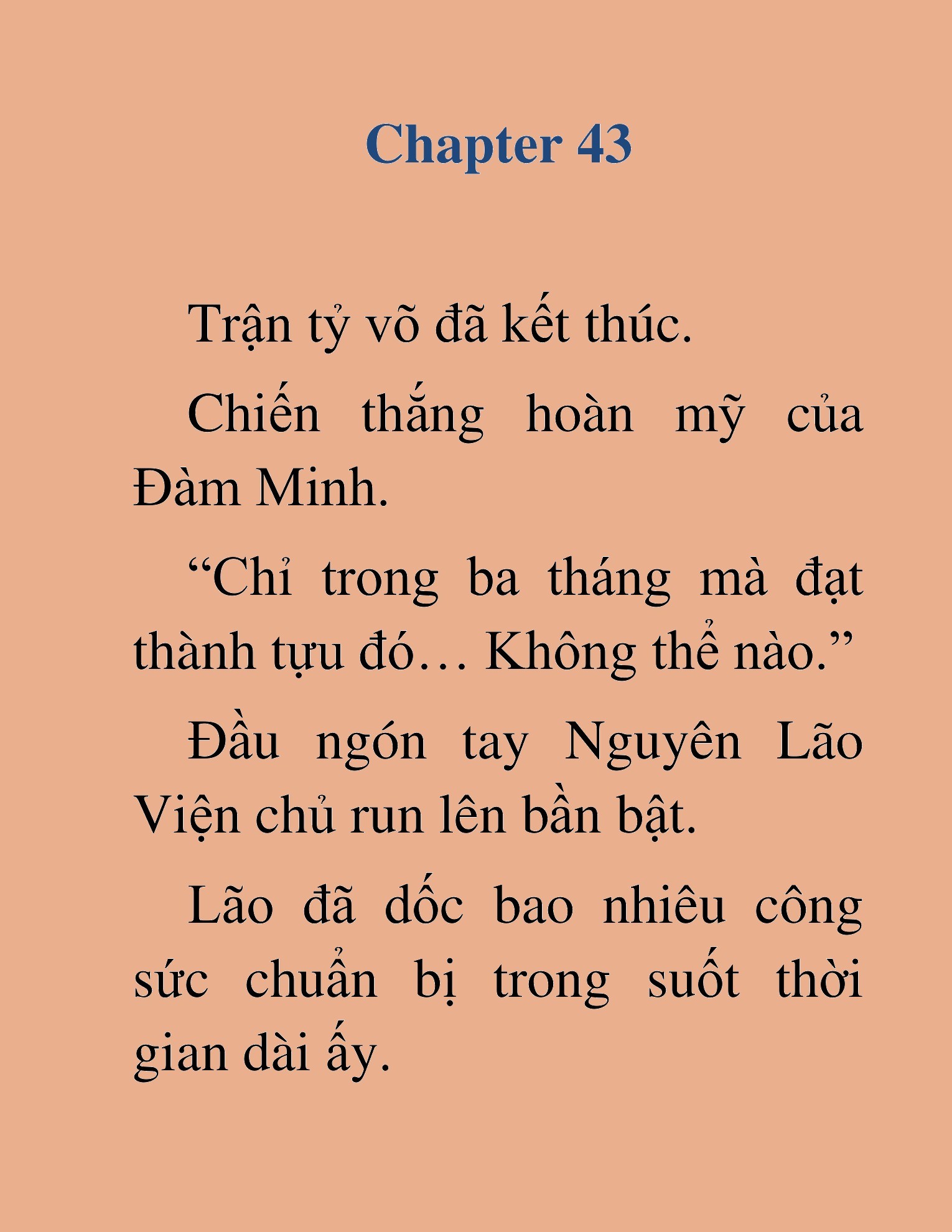 Đọc truyện HAT[NOVEL] Dã Thú Vô Song - Chap 43