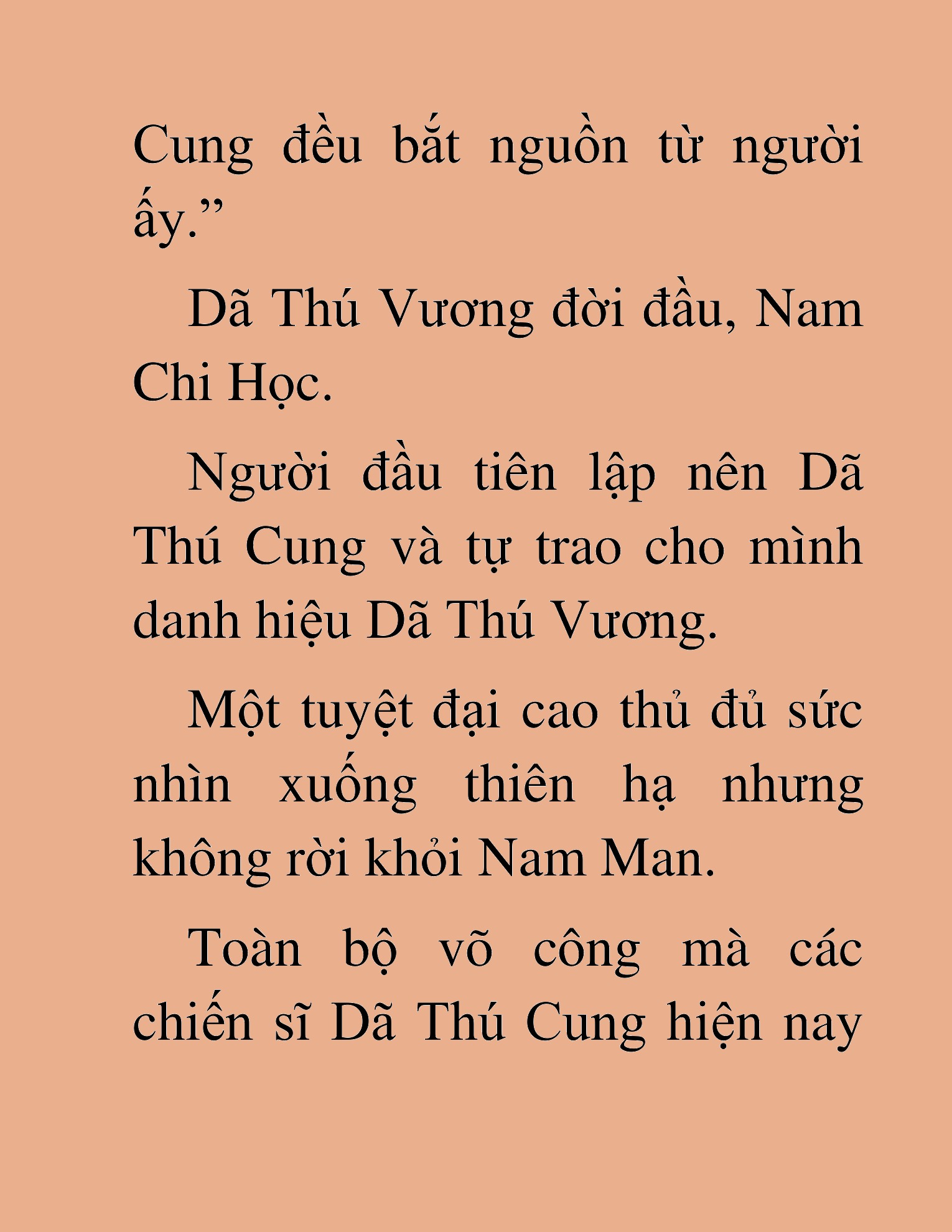 Đọc truyện HAT[NOVEL] Dã Thú Vô Song - Chap 46