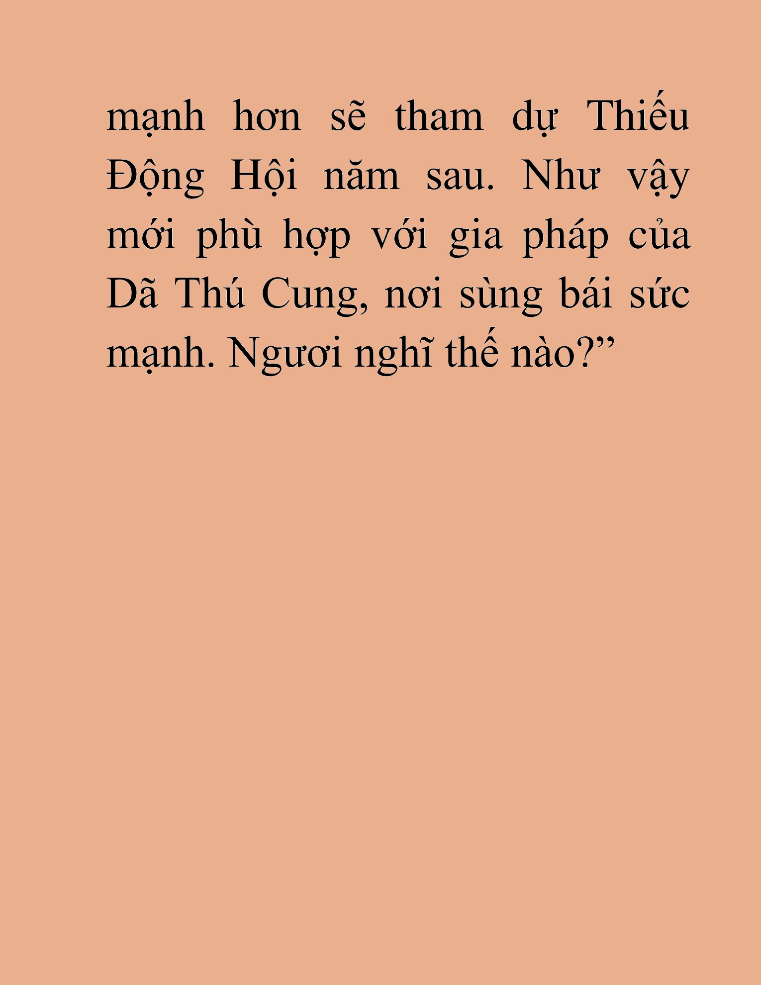 Đọc truyện HAT[NOVEL] Dã Thú Vô Song - Chap 49