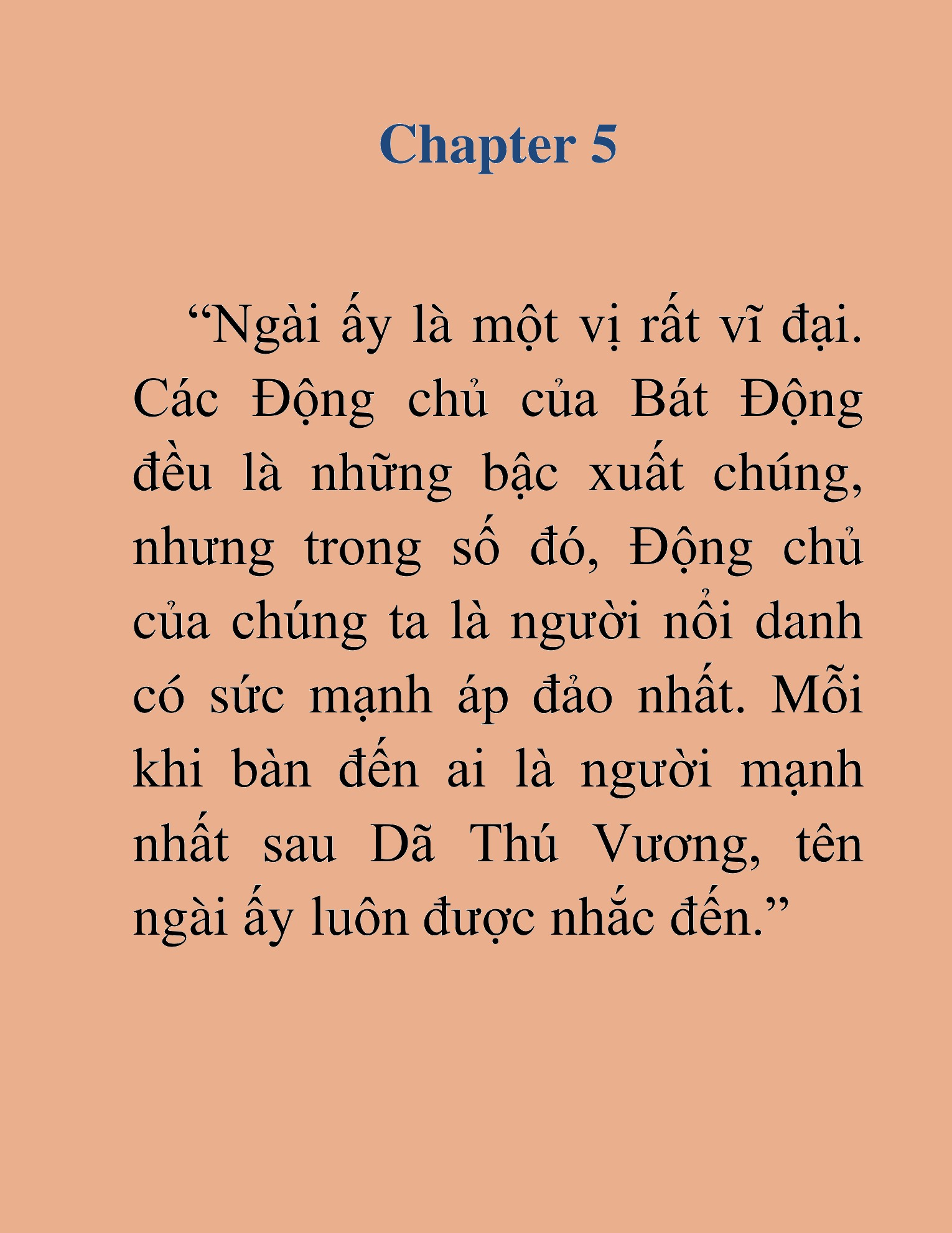 Đọc truyện HAT[NOVEL] Dã Thú Vô Song - Chap 5