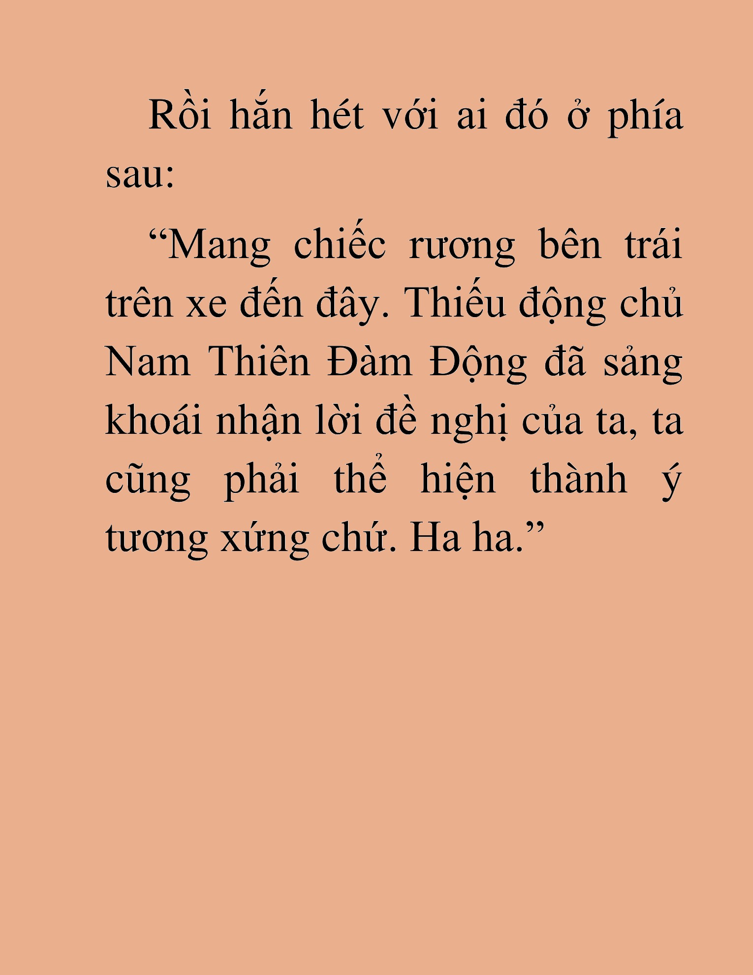 Đọc truyện HAT[NOVEL] Dã Thú Vô Song - Chap 50