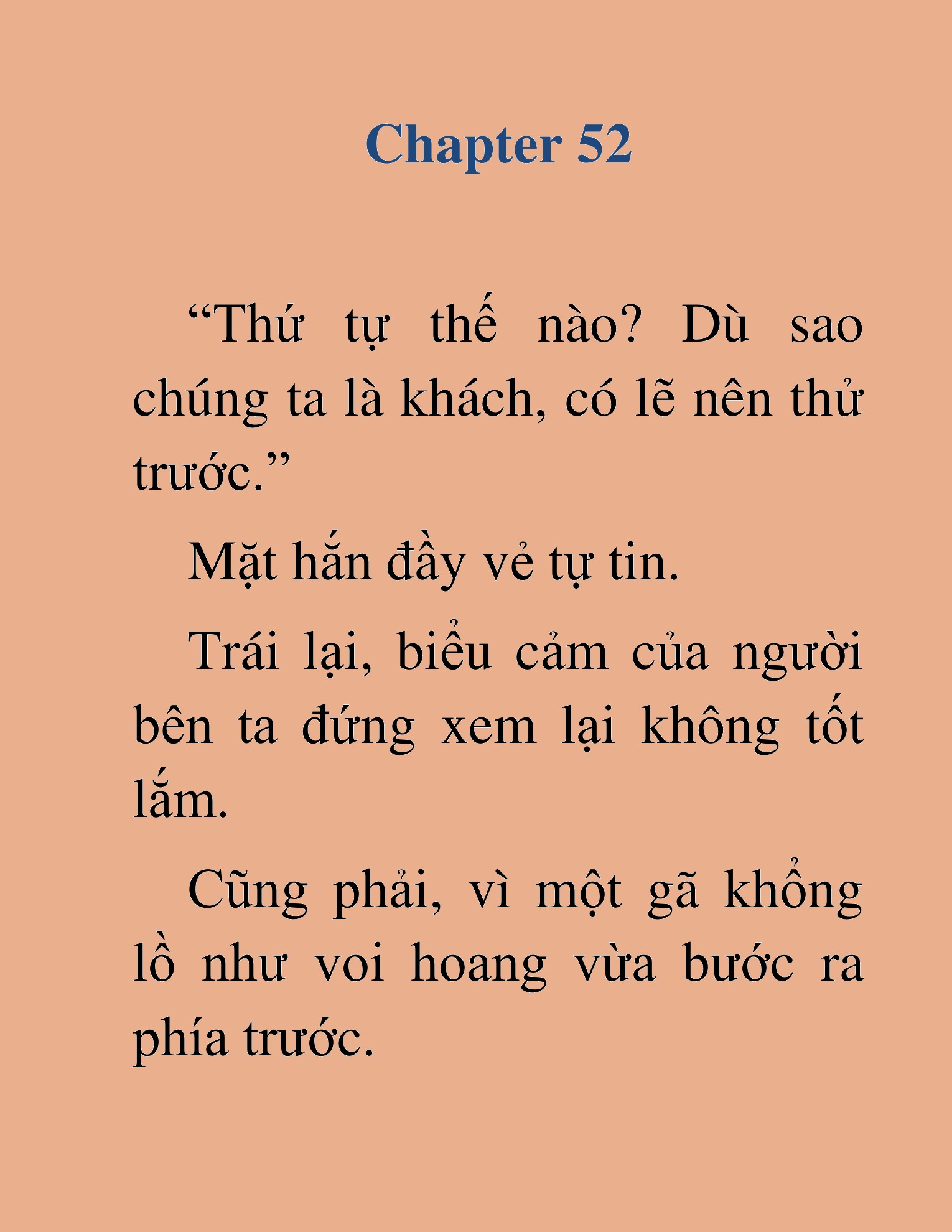Đọc truyện HAT[NOVEL] Dã Thú Vô Song - Chap 52