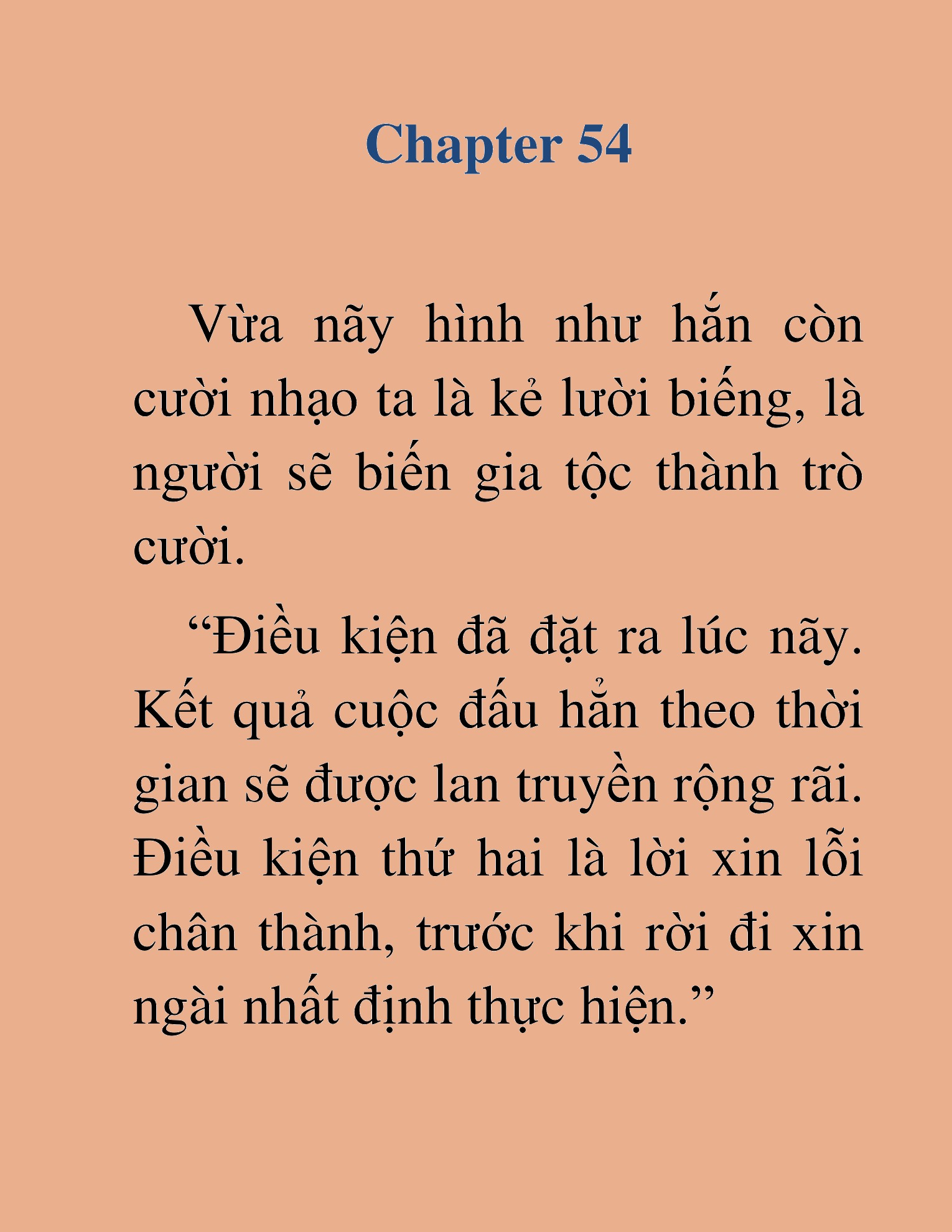 Đọc truyện HAT[NOVEL] Dã Thú Vô Song - Chap 54