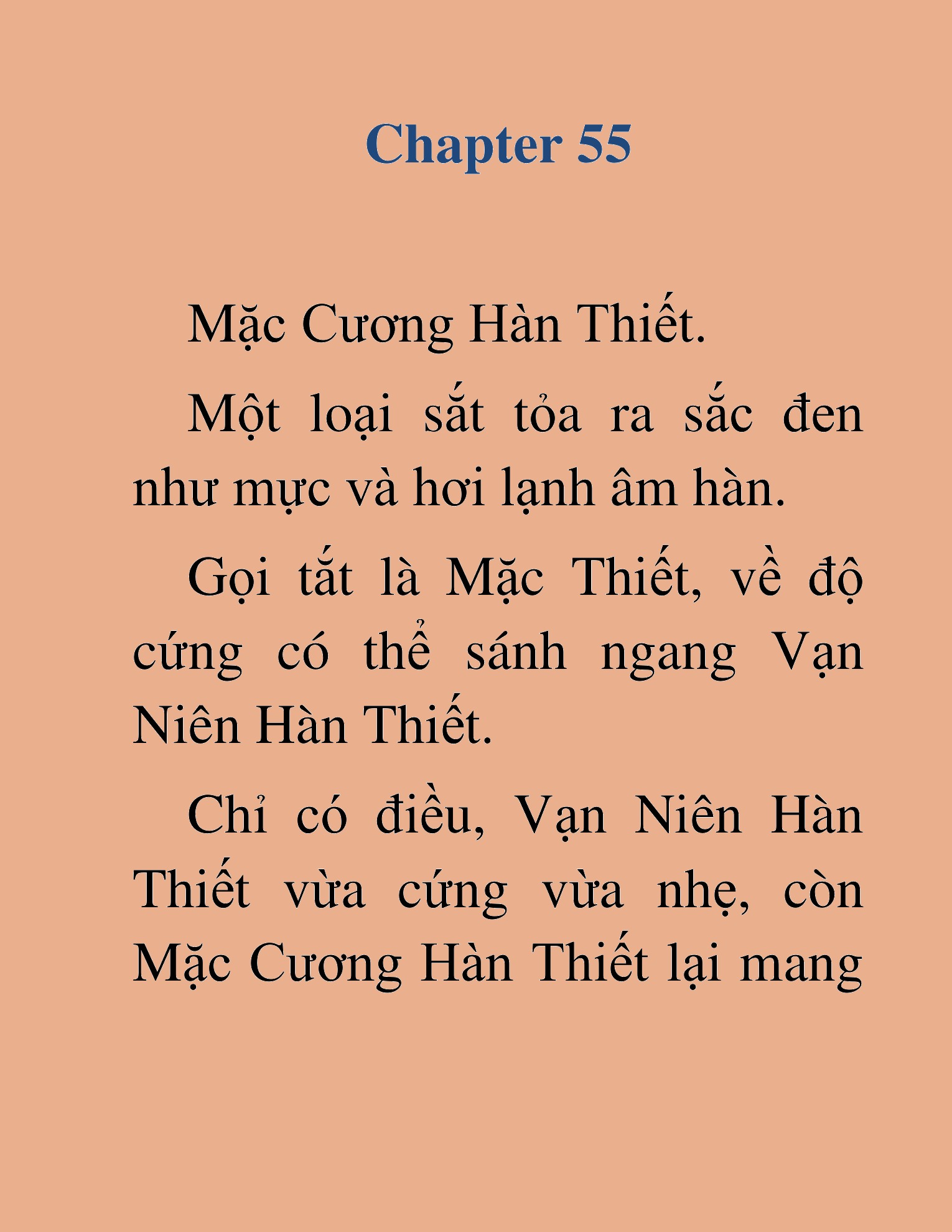 Đọc truyện HAT[NOVEL] Dã Thú Vô Song - Chap 55