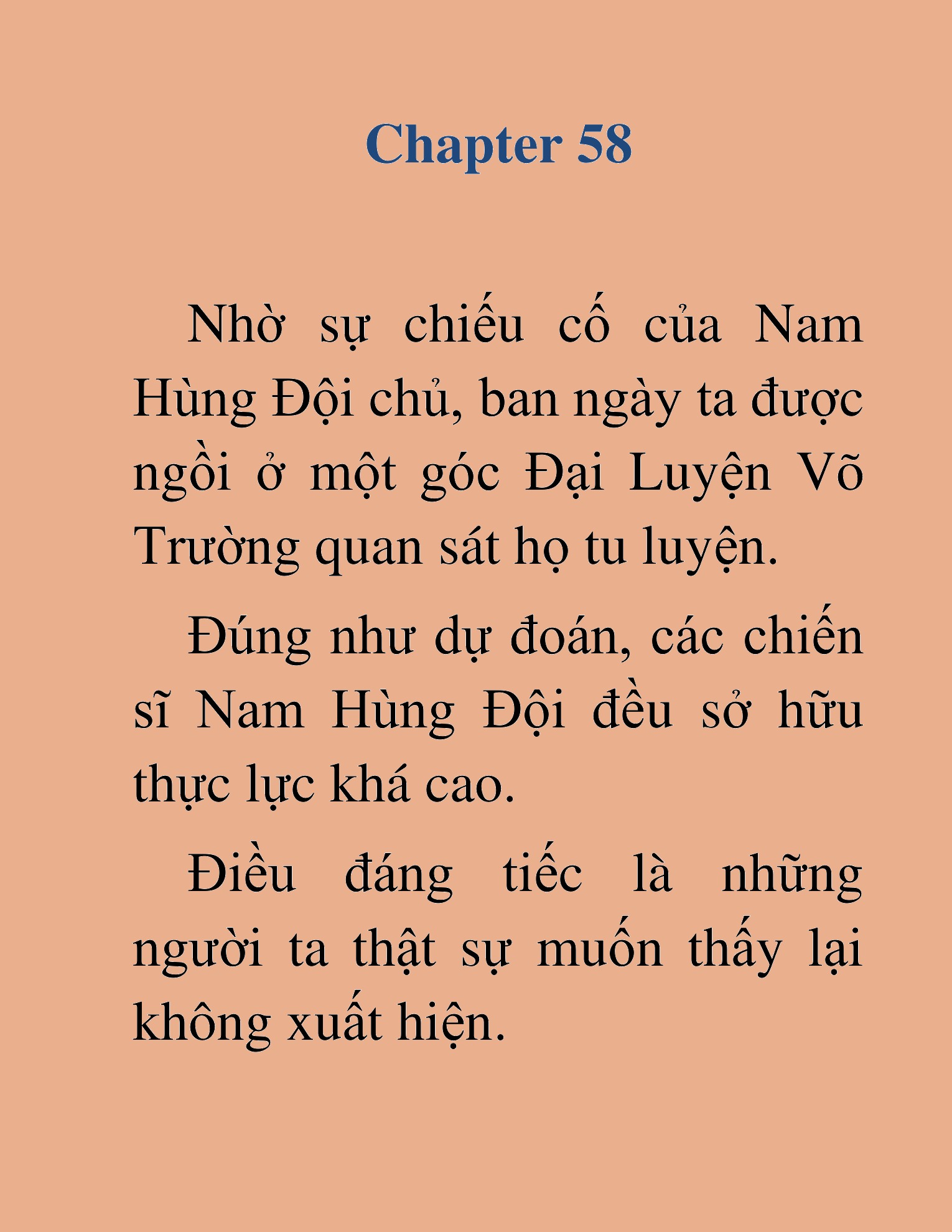 Đọc truyện HAT[NOVEL] Dã Thú Vô Song - Chap 58