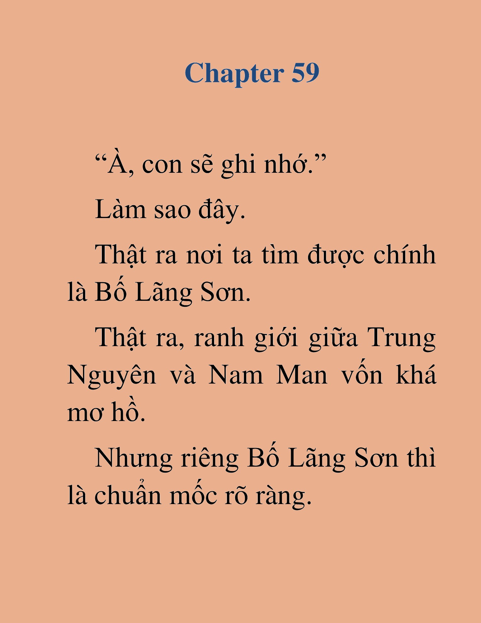 Đọc truyện HAT[NOVEL] Dã Thú Vô Song - Chap 59