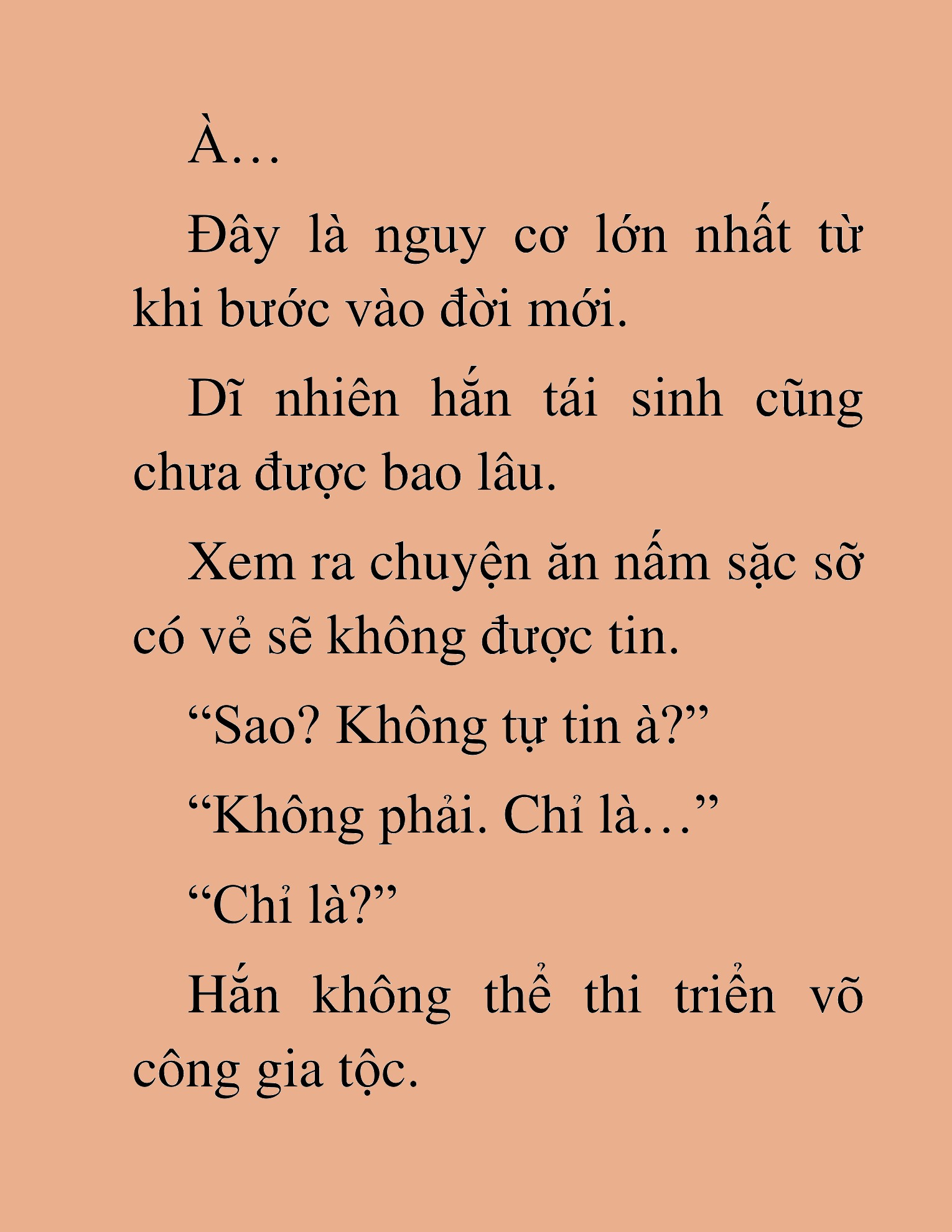 Đọc truyện HAT[NOVEL] Dã Thú Vô Song - Chap 6