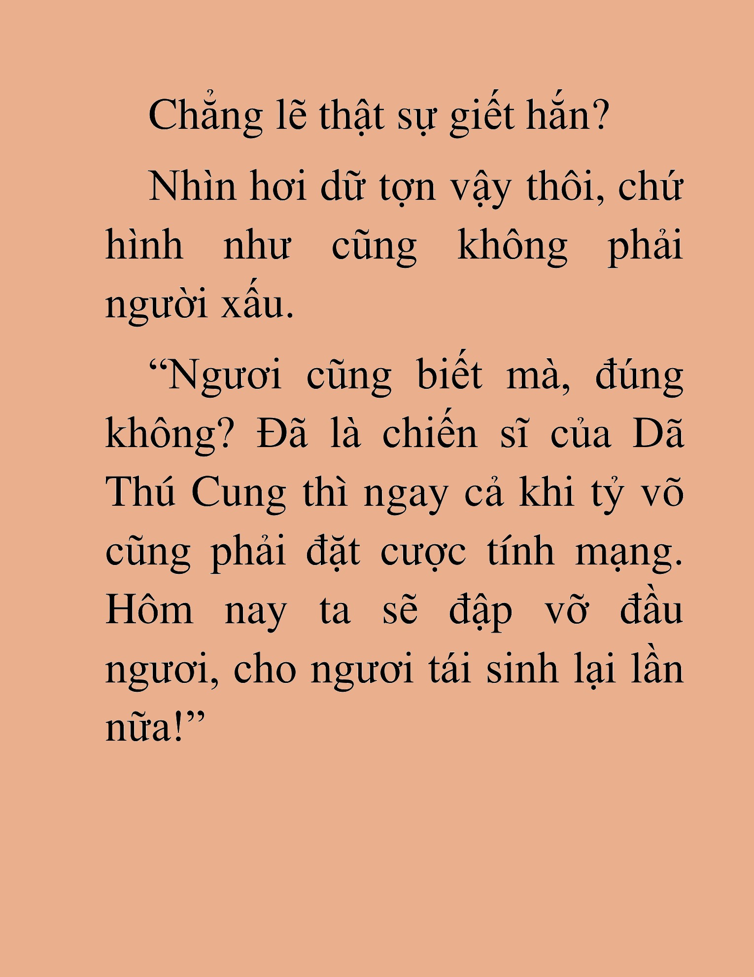 Đọc truyện HAT[NOVEL] Dã Thú Vô Song - Chap 6