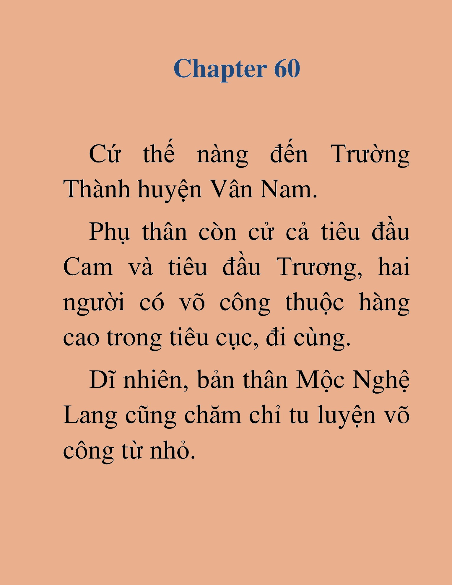 Đọc truyện HAT[NOVEL] Dã Thú Vô Song - Chap 60