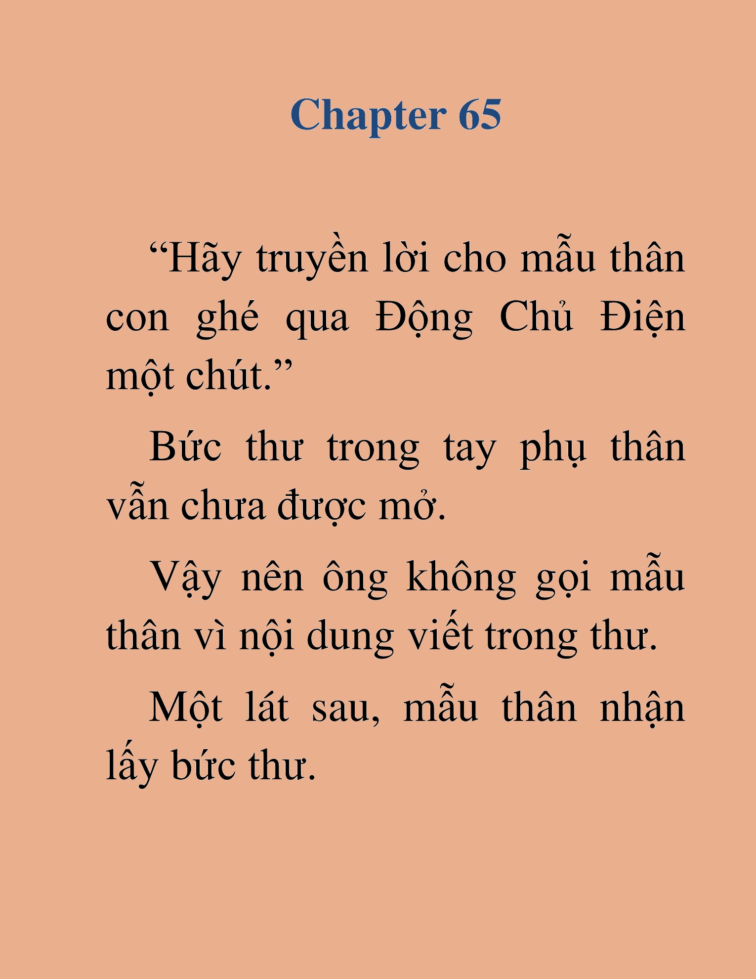 Đọc truyện HAT[NOVEL] Dã Thú Vô Song - Chap 65