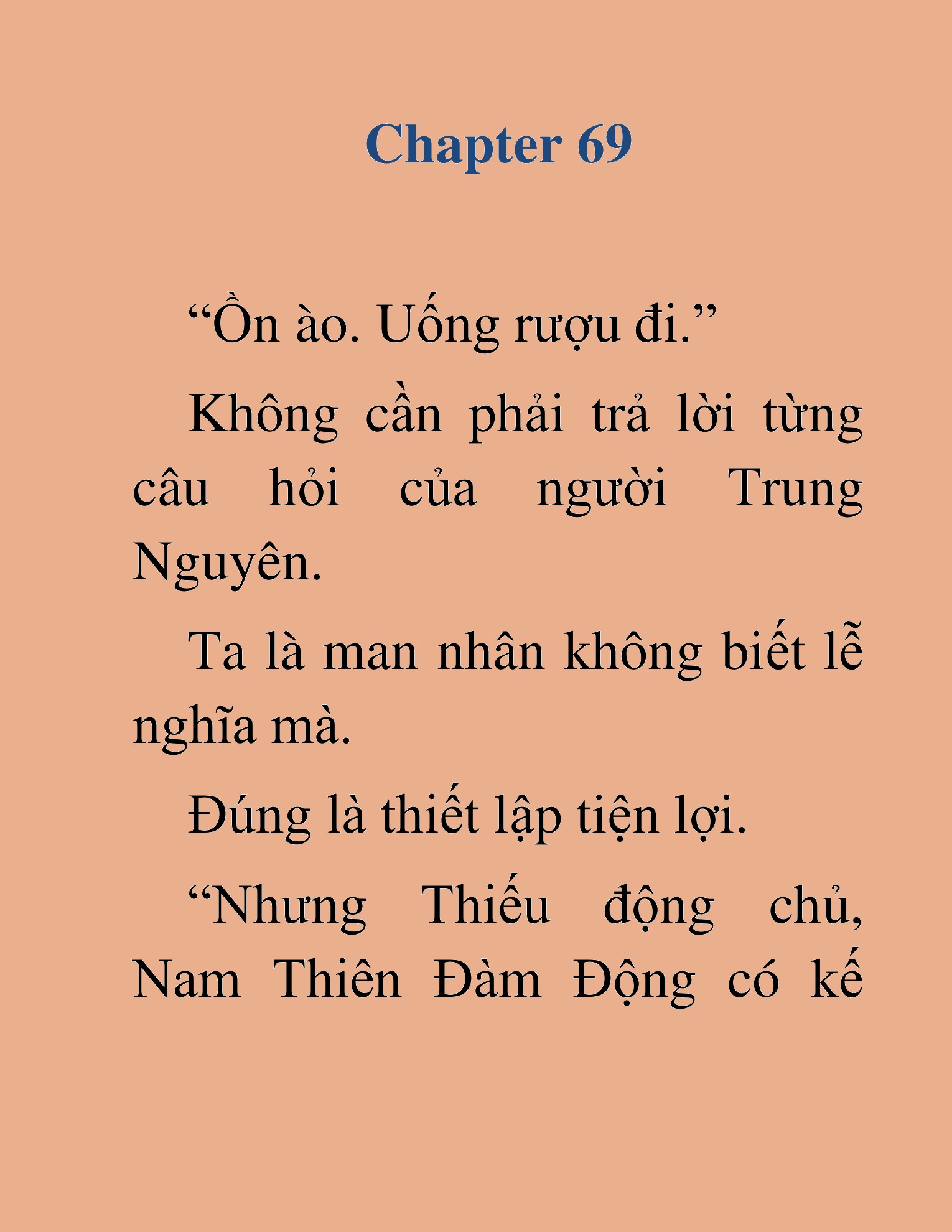 Đọc truyện HAT[NOVEL] Dã Thú Vô Song - Chap 69