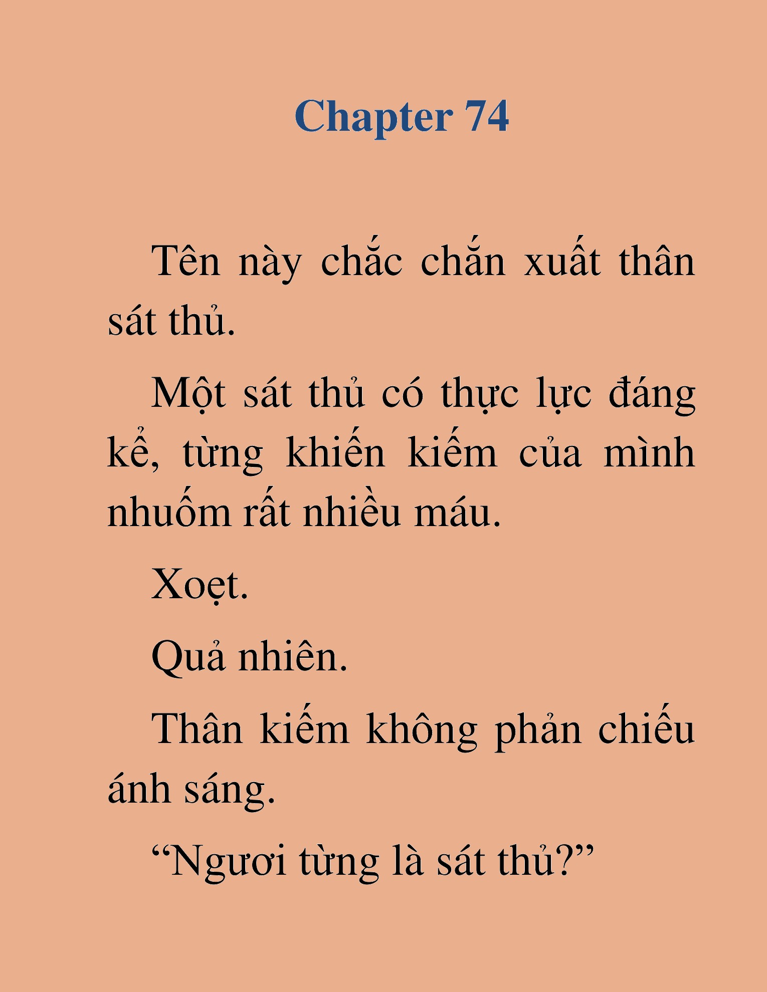 Đọc truyện HAT[NOVEL] Dã Thú Vô Song - Chap 74