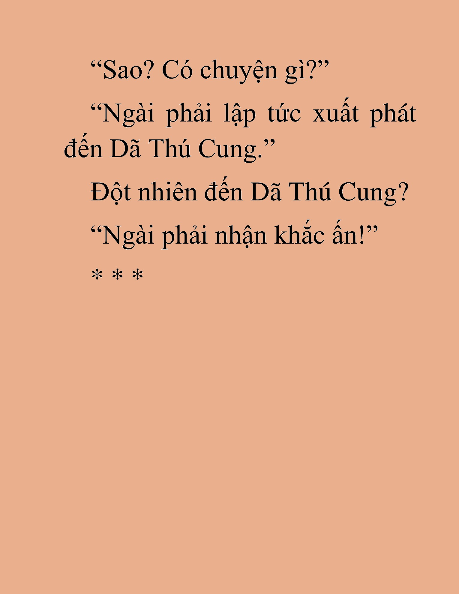 Đọc truyện HAT[NOVEL] Dã Thú Vô Song - Chap 75