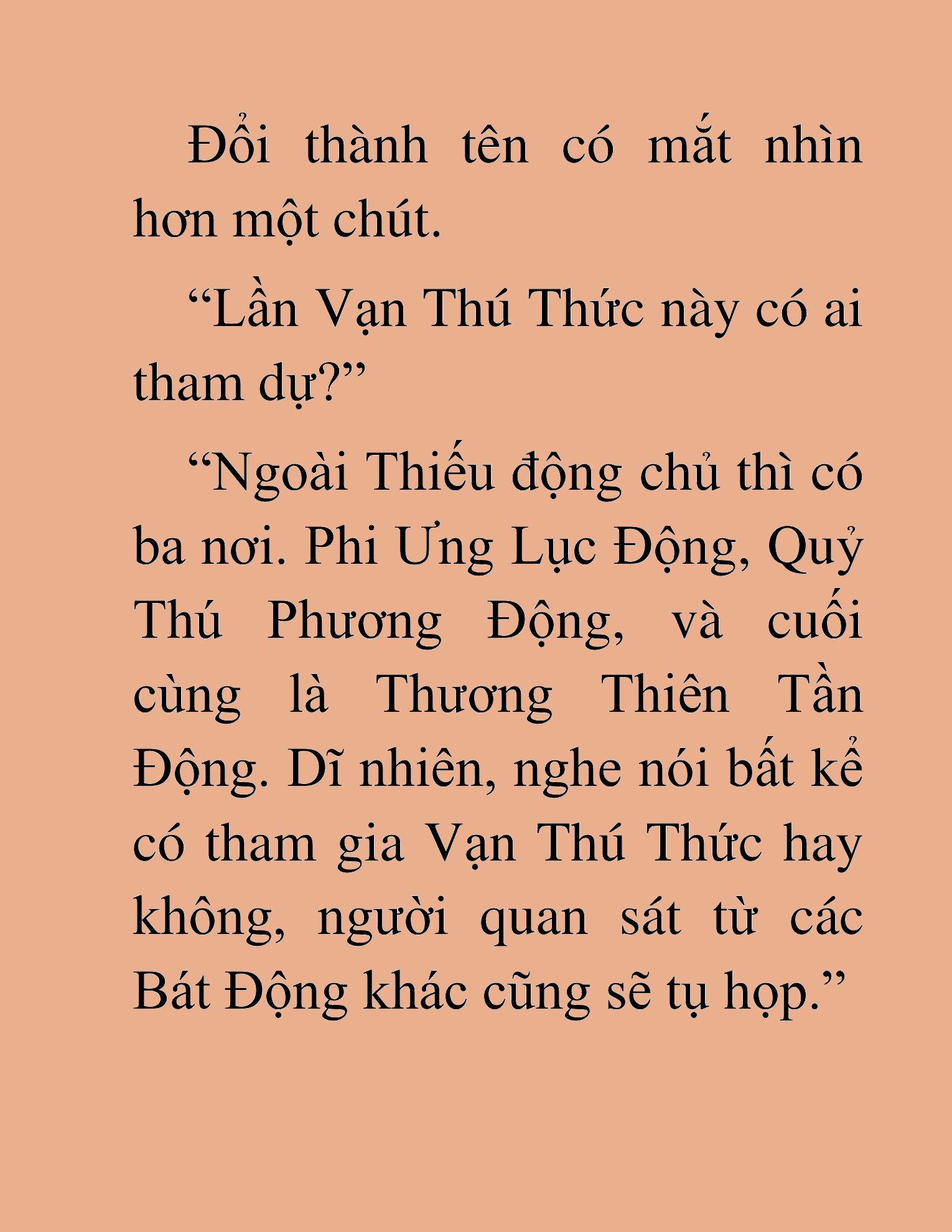 Đọc truyện HAT[NOVEL] Dã Thú Vô Song - Chap 77