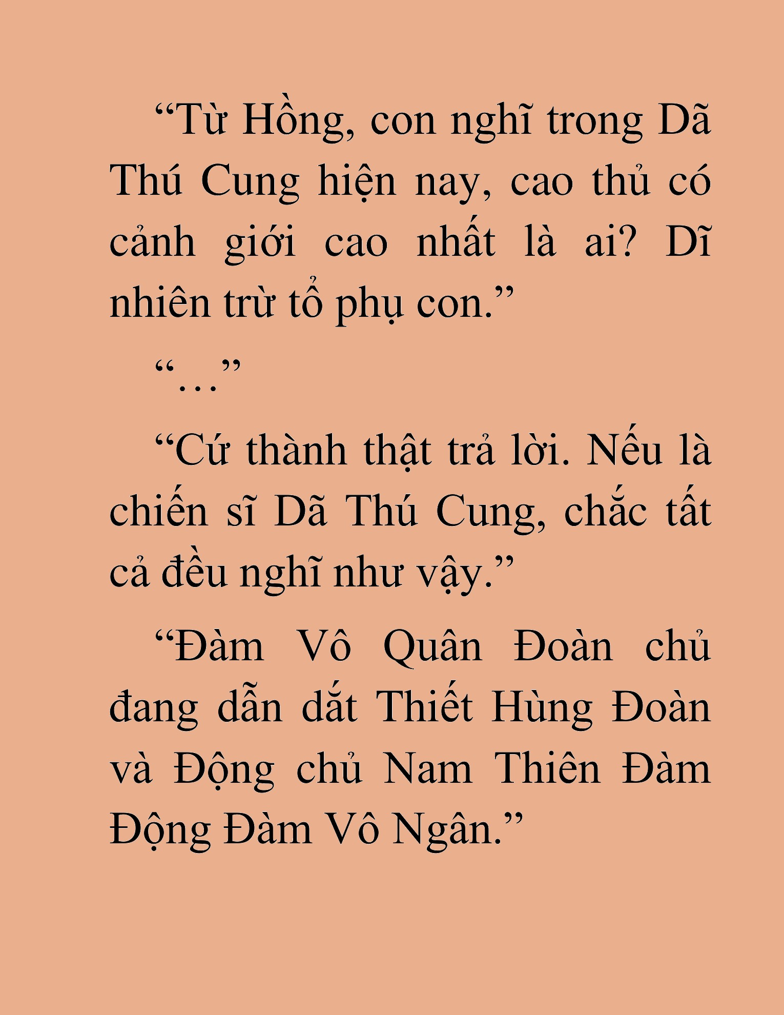 Đọc truyện HAT[NOVEL] Dã Thú Vô Song - Chap 78
