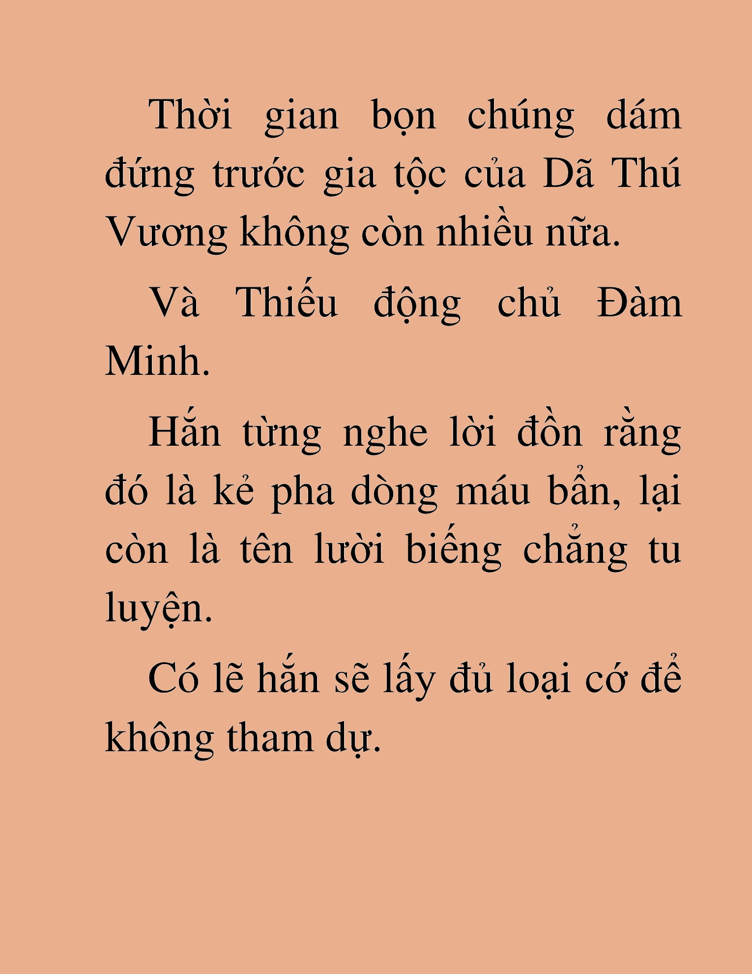 Đọc truyện HAT[NOVEL] Dã Thú Vô Song - Chap 78