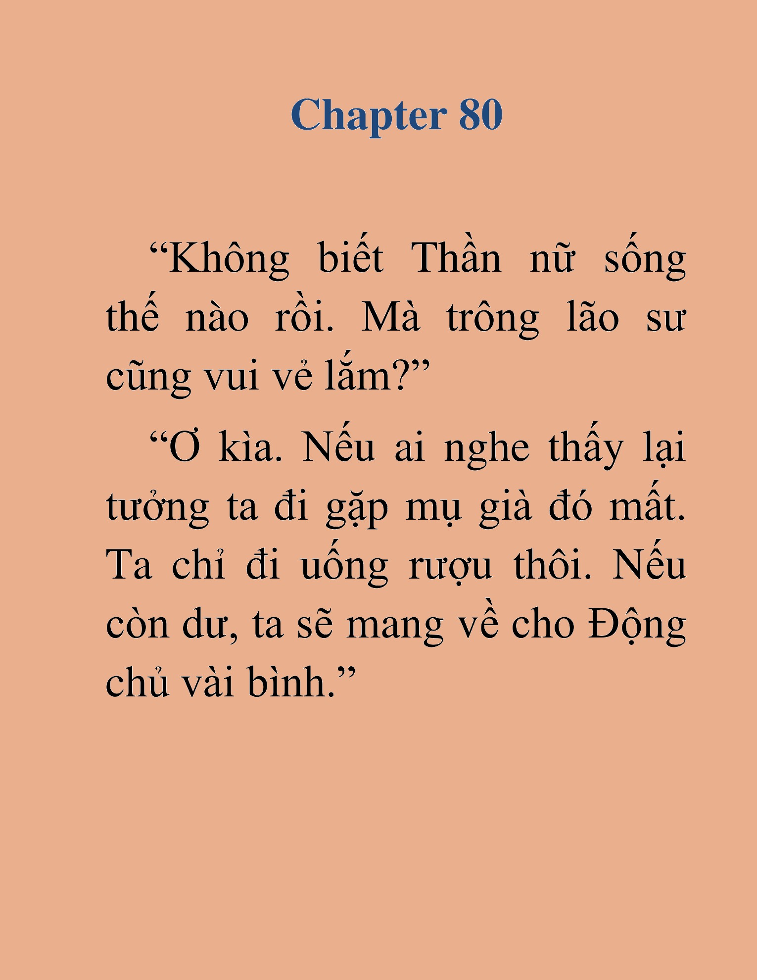 Đọc truyện HAT[NOVEL] Dã Thú Vô Song - Chap 80
