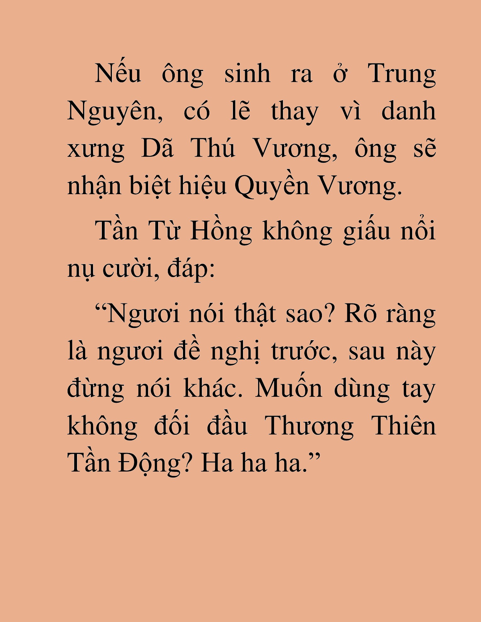 Đọc truyện HAT[NOVEL] Dã Thú Vô Song - Chap 87