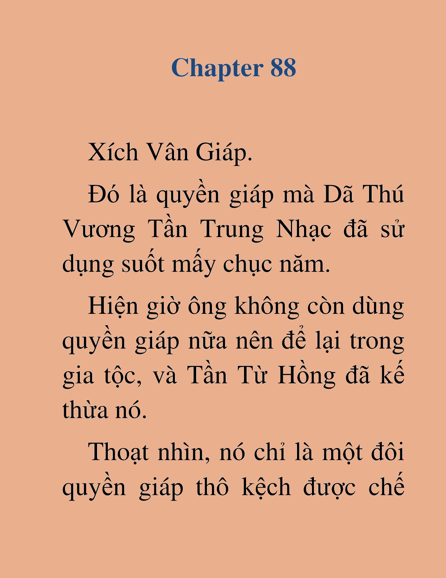 Đọc truyện HAT[NOVEL] Dã Thú Vô Song - Chap 88