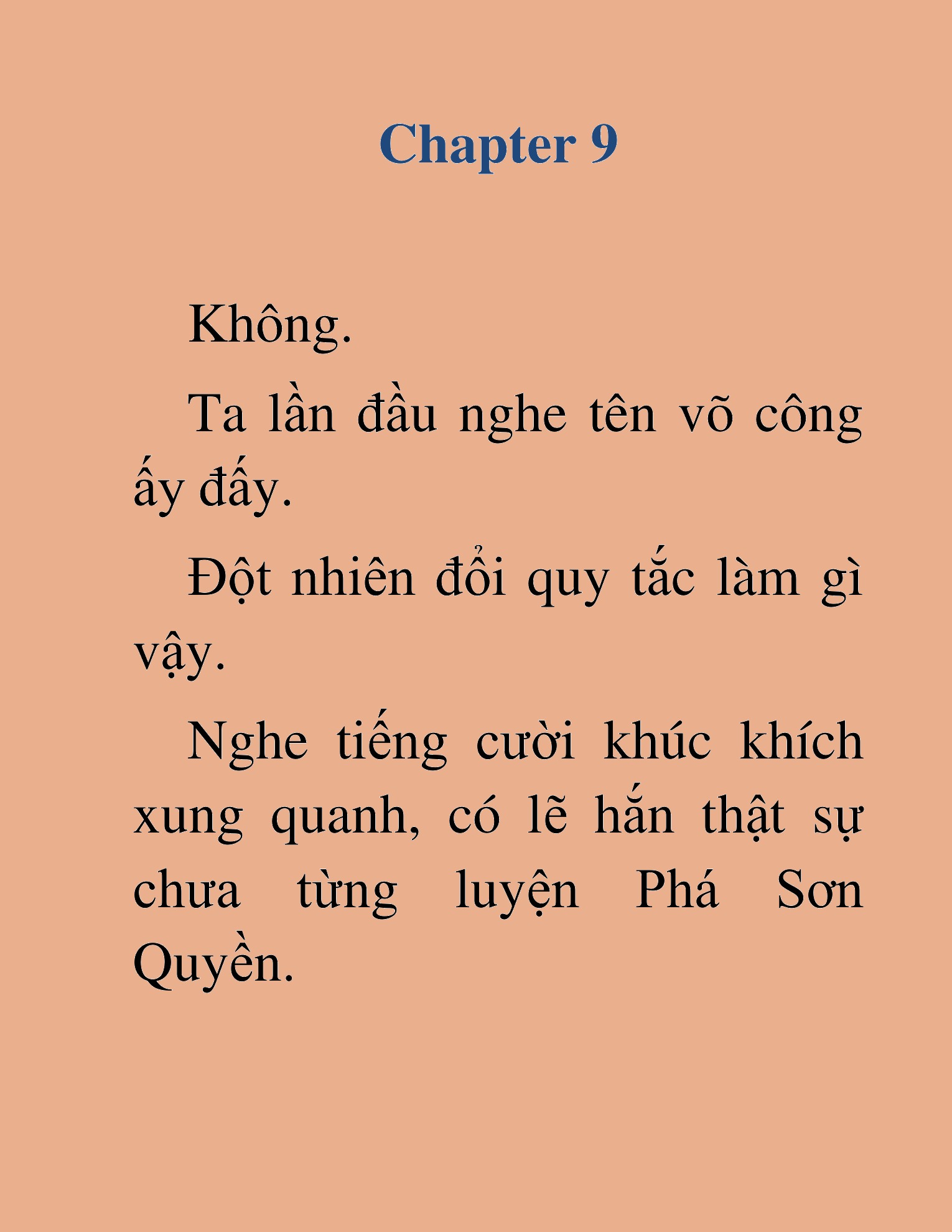 Đọc truyện HAT[NOVEL] Dã Thú Vô Song - Chap 9