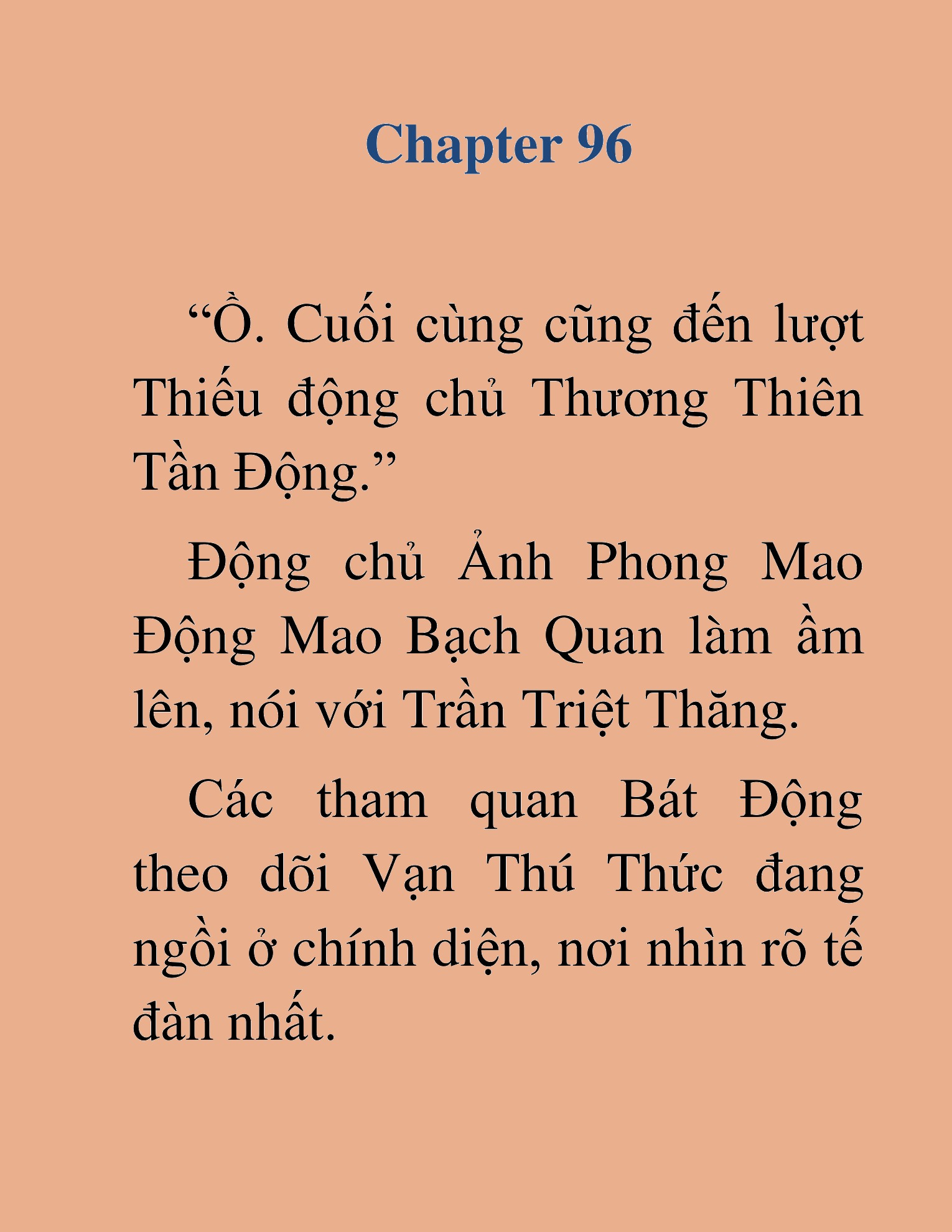 Đọc truyện HAT[NOVEL] Dã Thú Vô Song - Chap 96