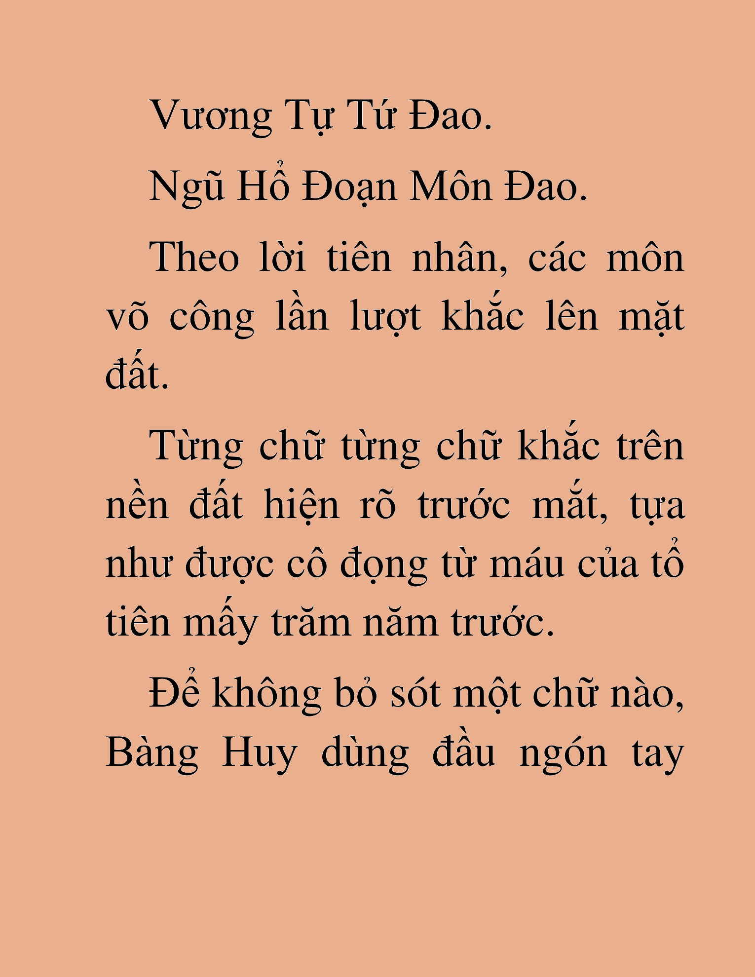Đọc truyện HAT[novel] Đao Hoàng Hồi Quy: Biến Loạn Bàng Gia - Chap 1