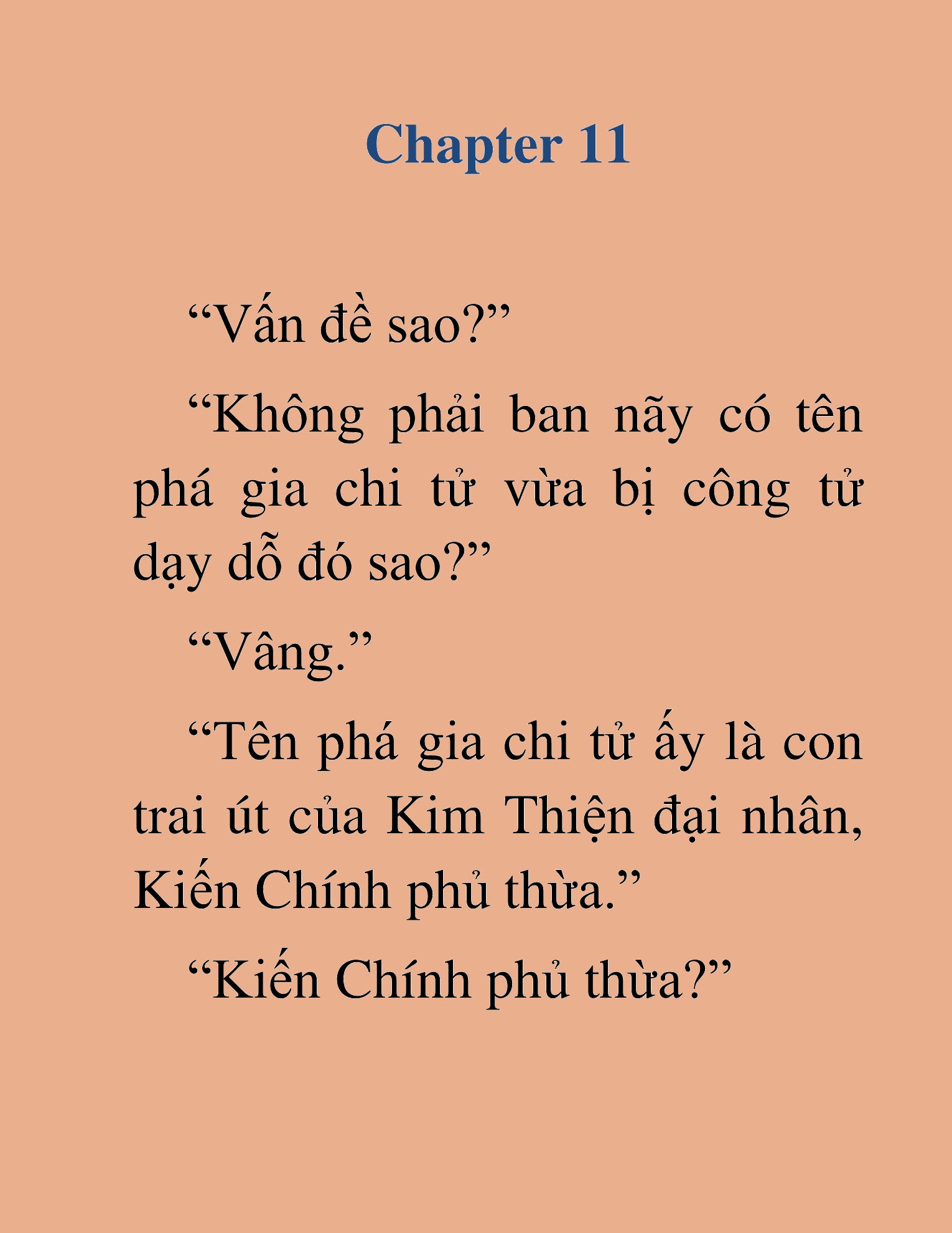 Đọc truyện HAT[novel] Đao Hoàng Hồi Quy: Biến Loạn Bàng Gia - Chap 11