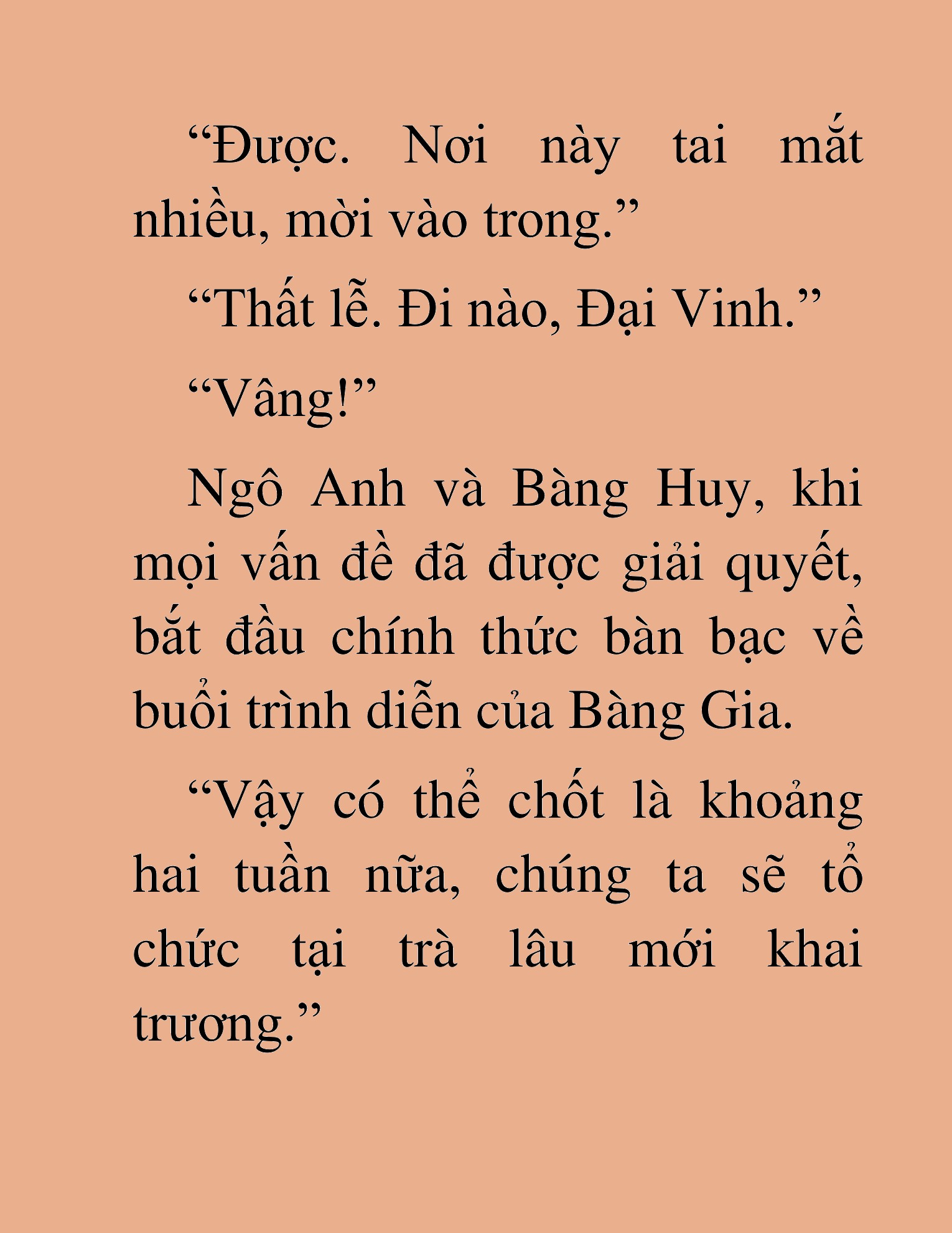Đọc truyện HAT[novel] Đao Hoàng Hồi Quy: Biến Loạn Bàng Gia - Chap 14