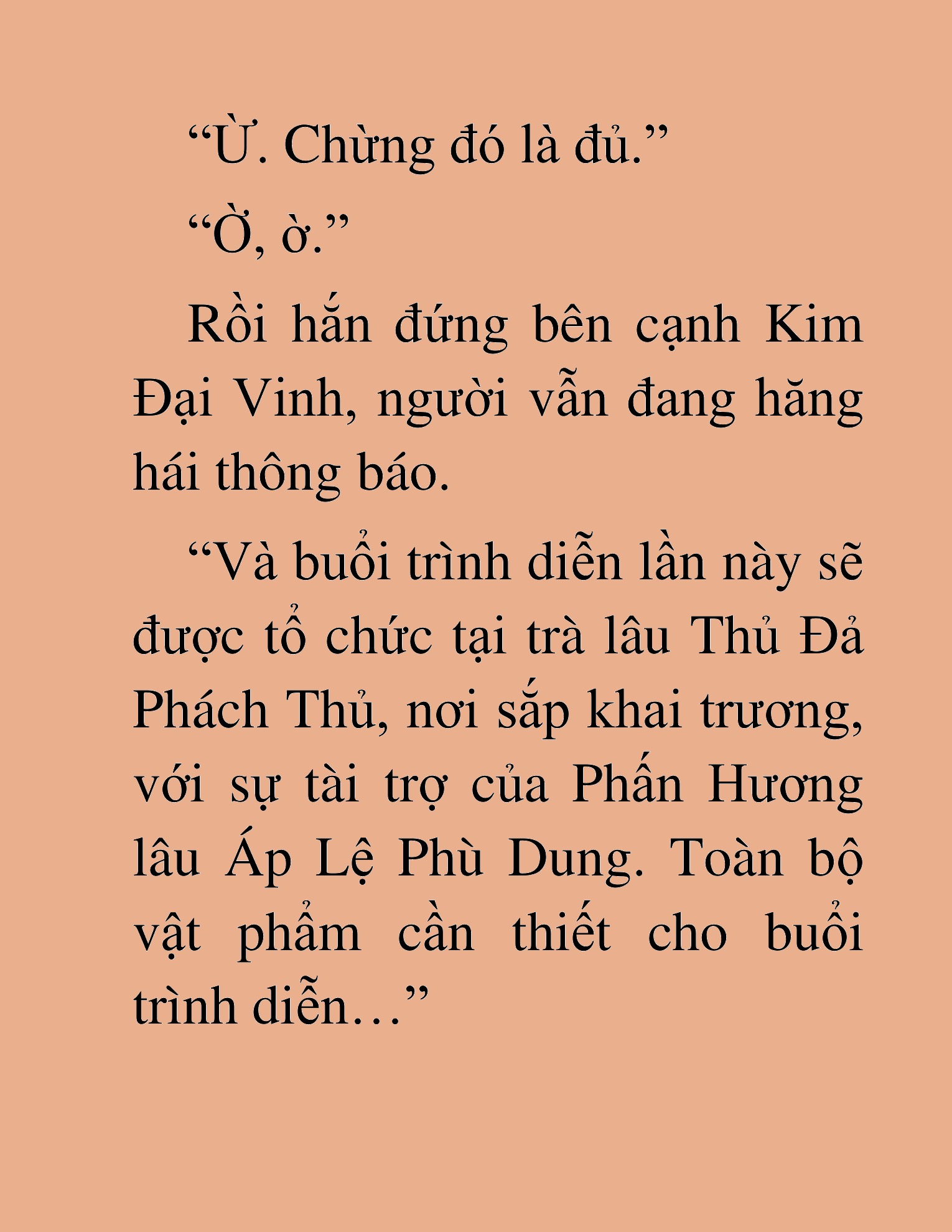 Đọc truyện HAT[novel] Đao Hoàng Hồi Quy: Biến Loạn Bàng Gia - Chap 14