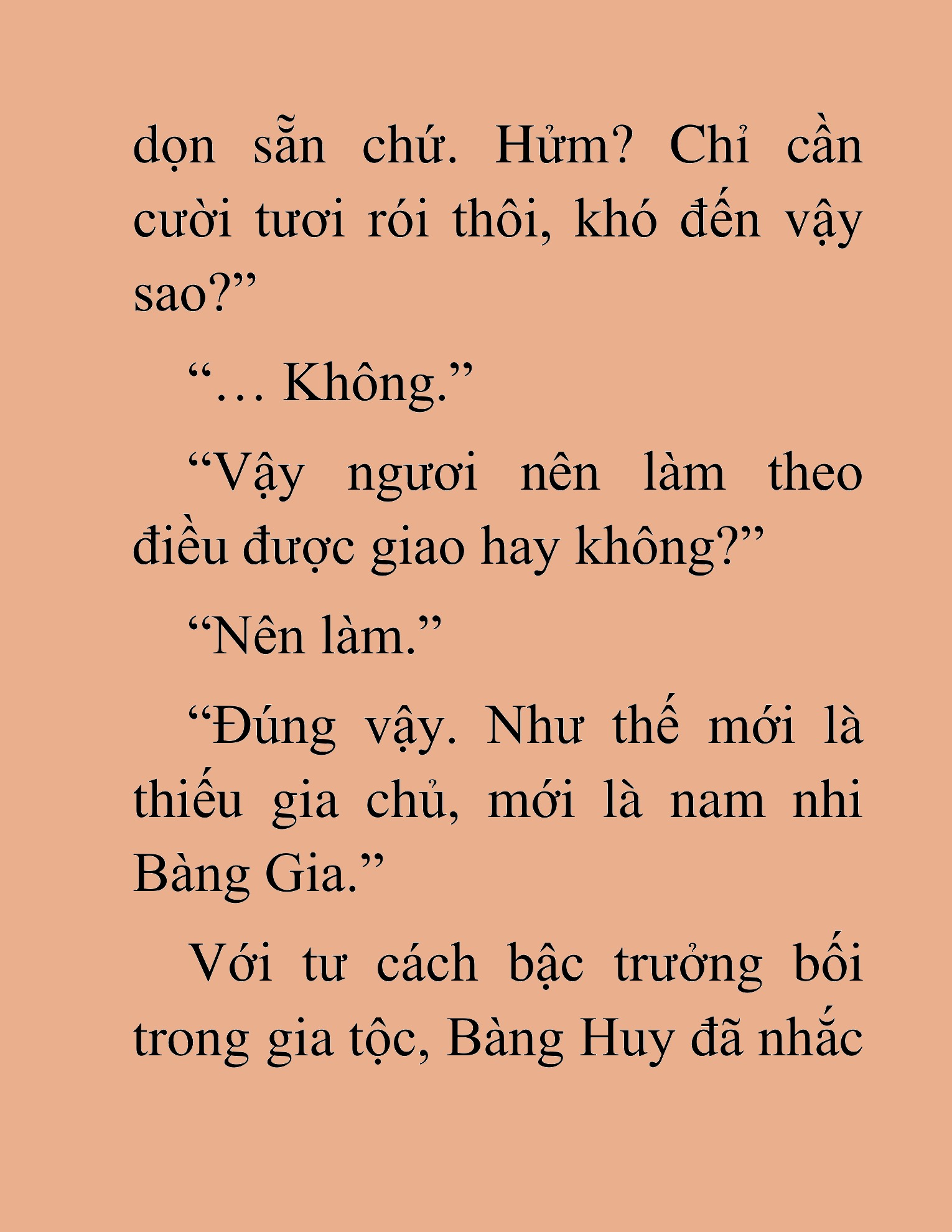 Đọc truyện HAT[novel] Đao Hoàng Hồi Quy: Biến Loạn Bàng Gia - Chap 15