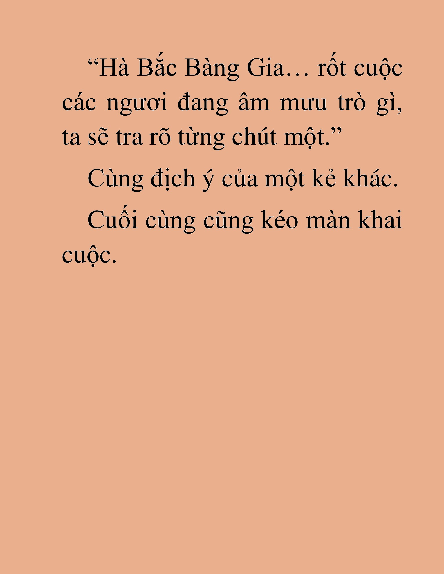 Đọc truyện HAT[novel] Đao Hoàng Hồi Quy: Biến Loạn Bàng Gia - Chap 18