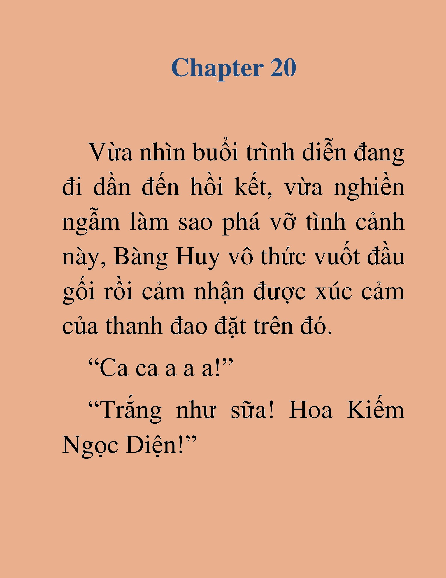 Đọc truyện HAT[novel] Đao Hoàng Hồi Quy: Biến Loạn Bàng Gia - Chap 20