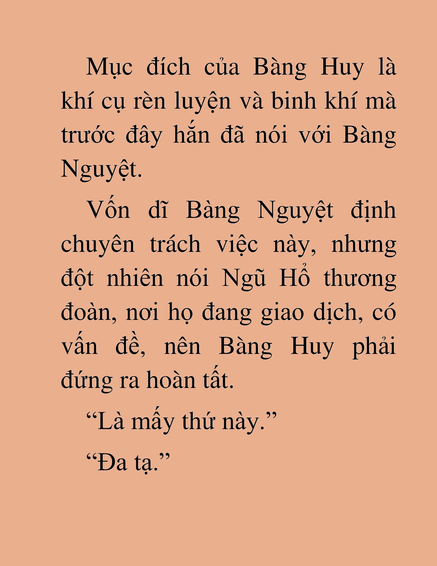 Đọc truyện HAT[novel] Đao Hoàng Hồi Quy: Biến Loạn Bàng Gia - Chap 23