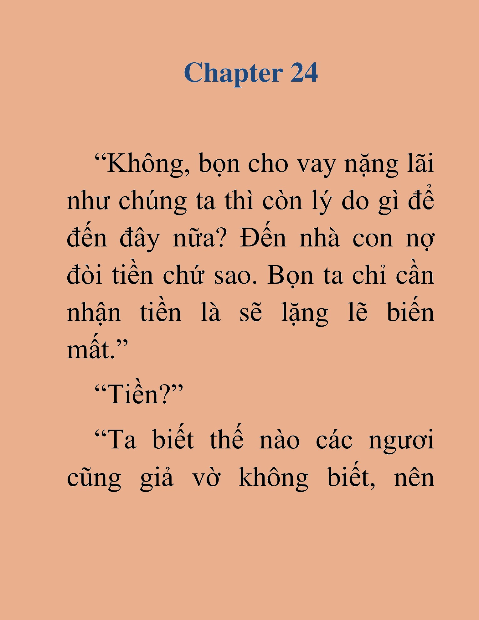 Đọc truyện HAT[novel] Đao Hoàng Hồi Quy: Biến Loạn Bàng Gia - Chap 24