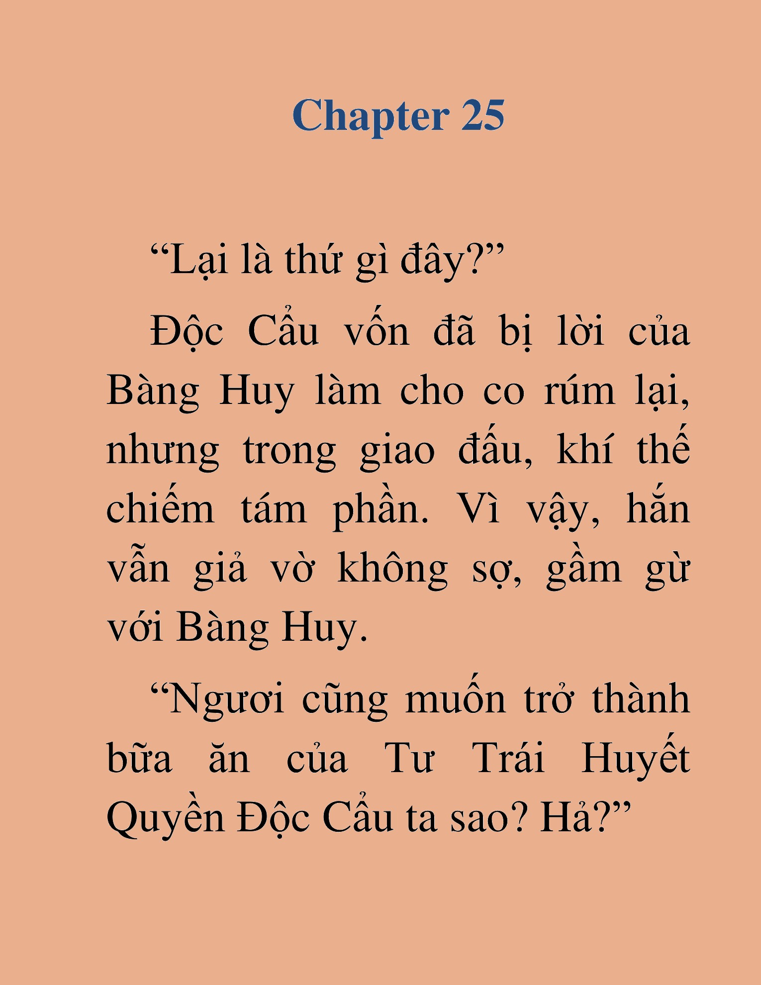 Đọc truyện HAT[novel] Đao Hoàng Hồi Quy: Biến Loạn Bàng Gia - Chap 25