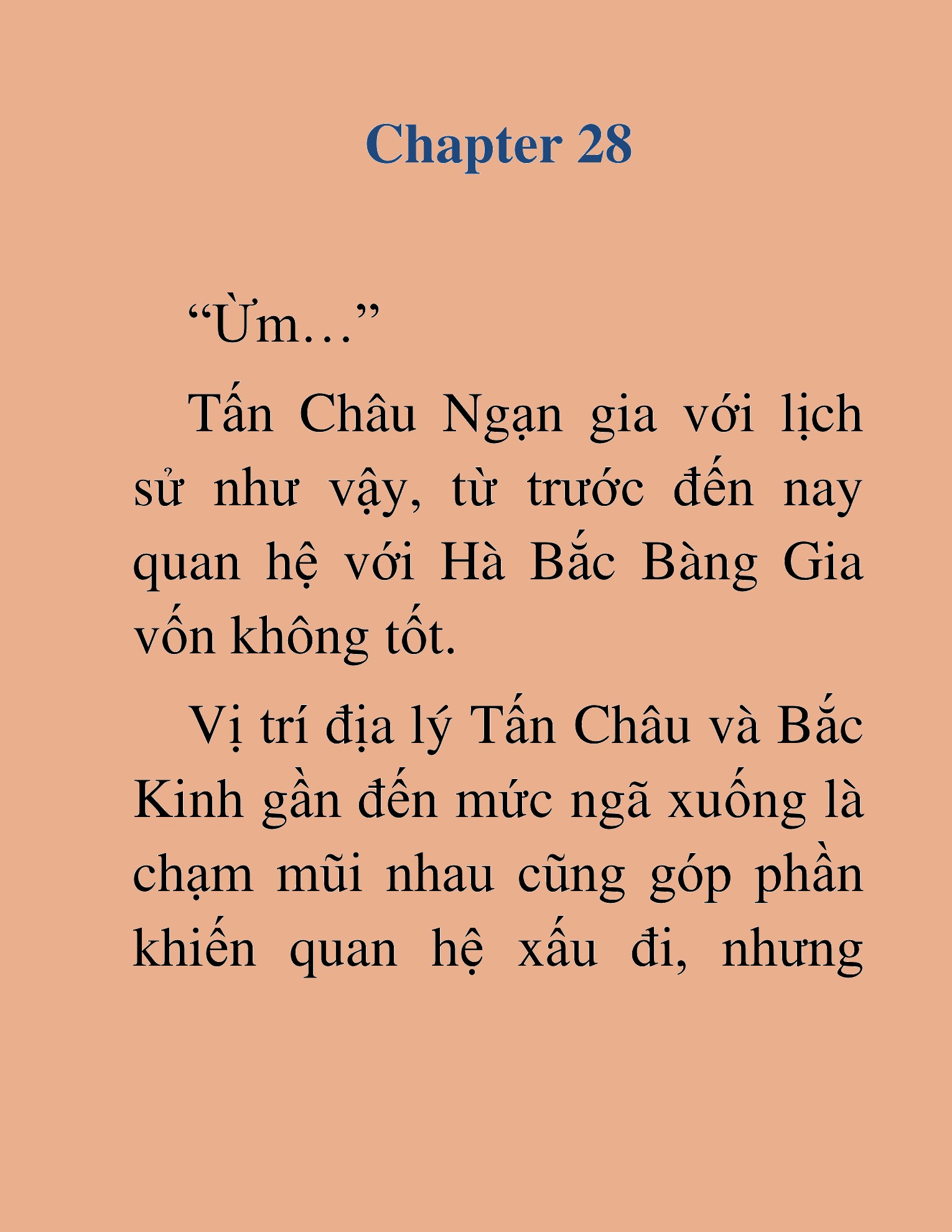 Đọc truyện HAT[novel] Đao Hoàng Hồi Quy: Biến Loạn Bàng Gia - Chap 28