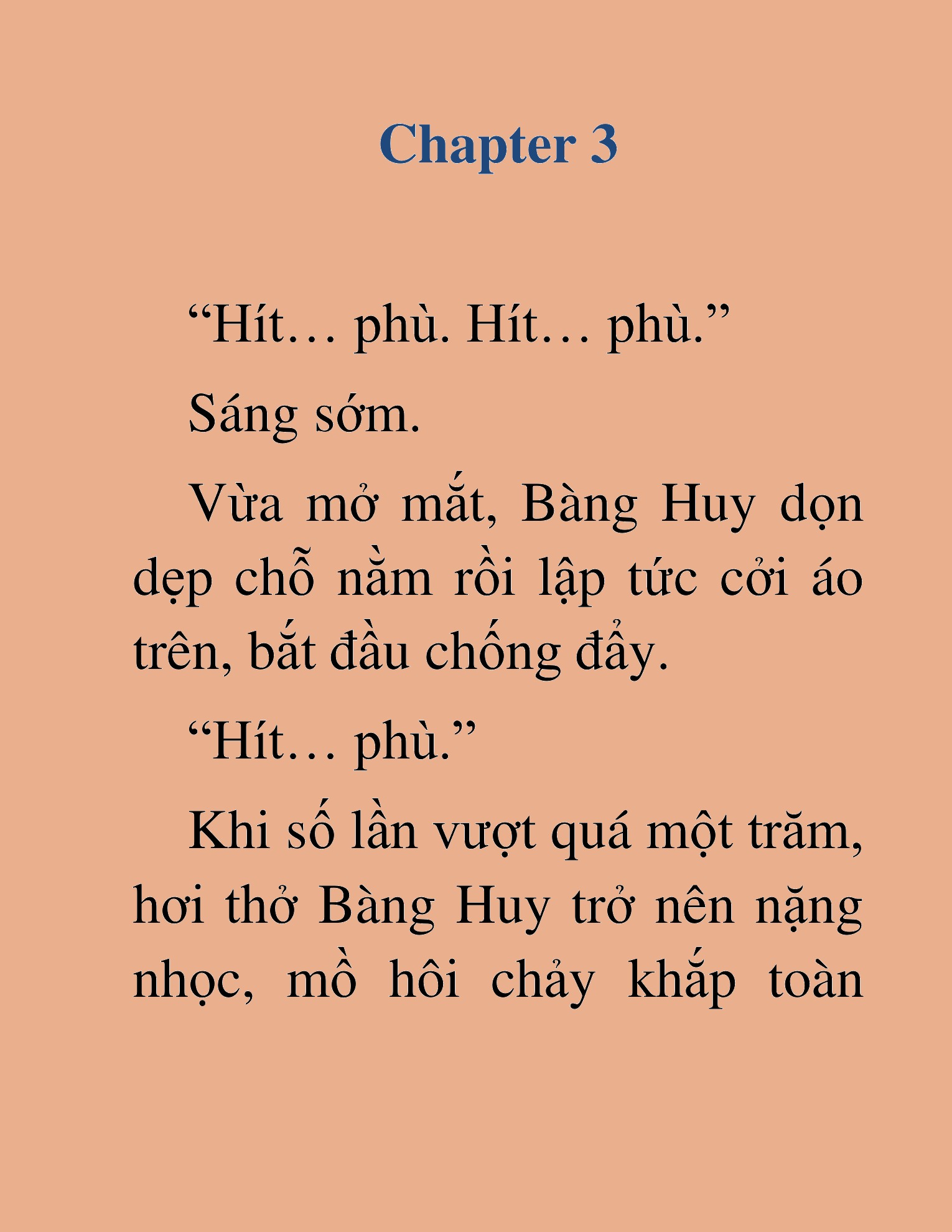 Đọc truyện HAT[novel] Đao Hoàng Hồi Quy: Biến Loạn Bàng Gia - Chap 3
