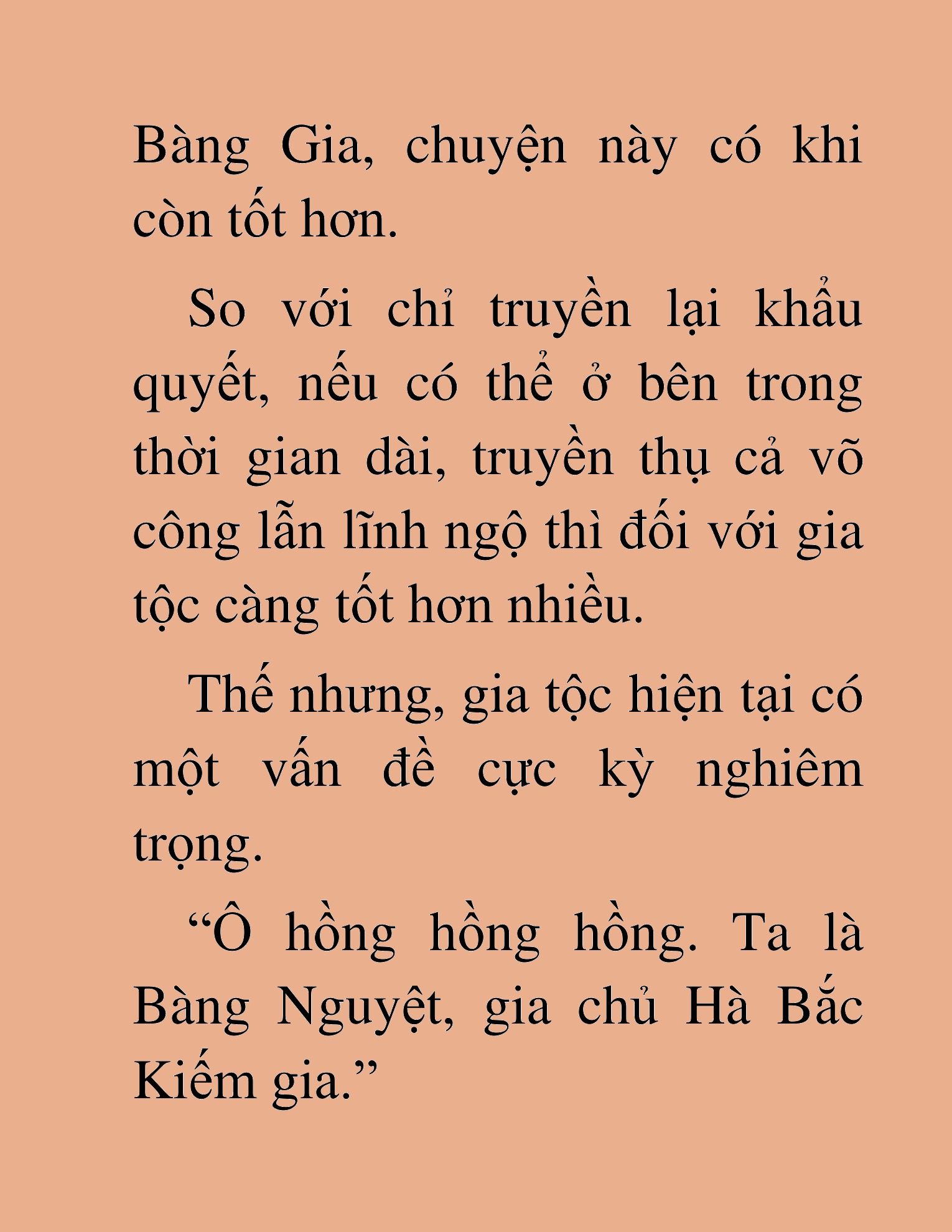 Đọc truyện HAT[novel] Đao Hoàng Hồi Quy: Biến Loạn Bàng Gia - Chap 3