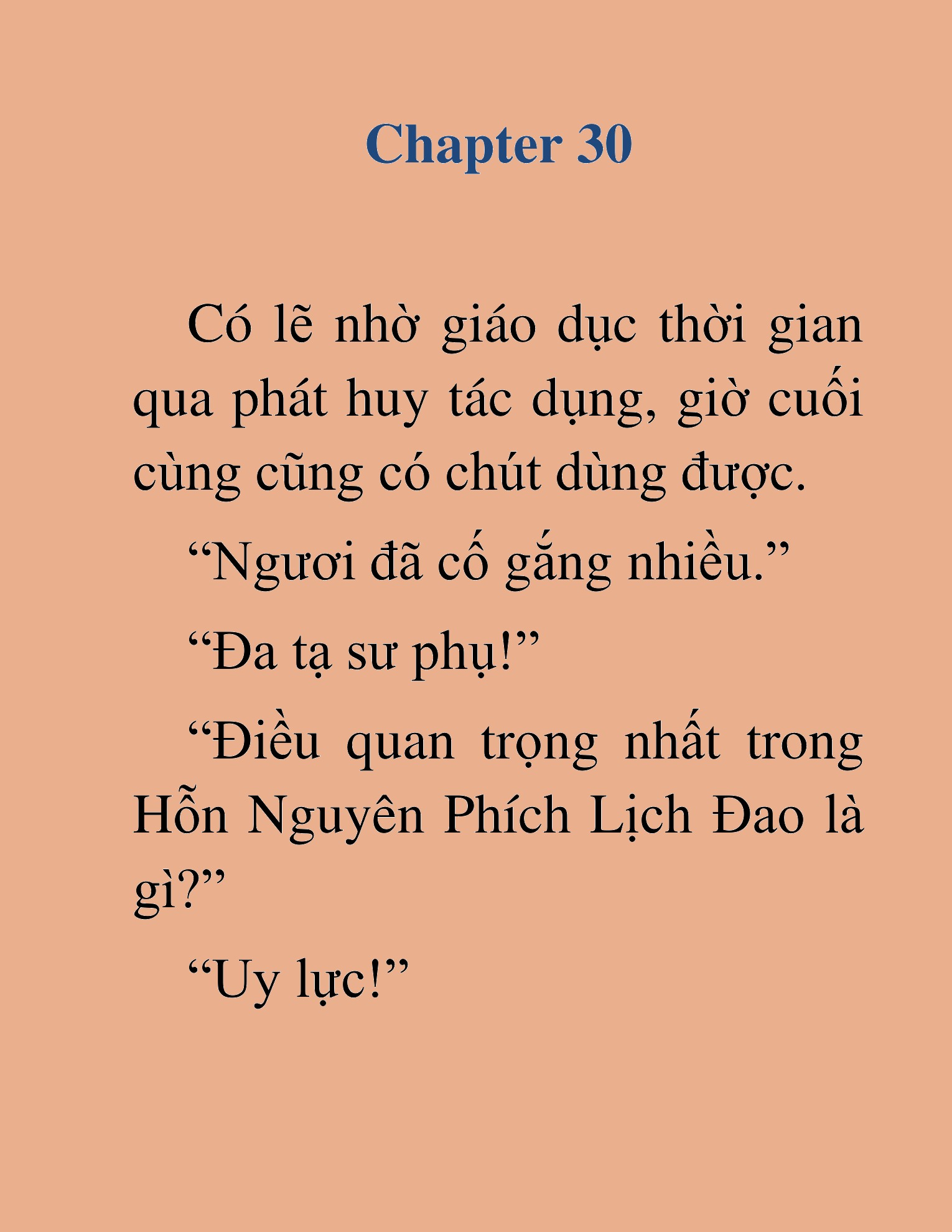 Đọc truyện HAT[novel] Đao Hoàng Hồi Quy: Biến Loạn Bàng Gia - Chap 30