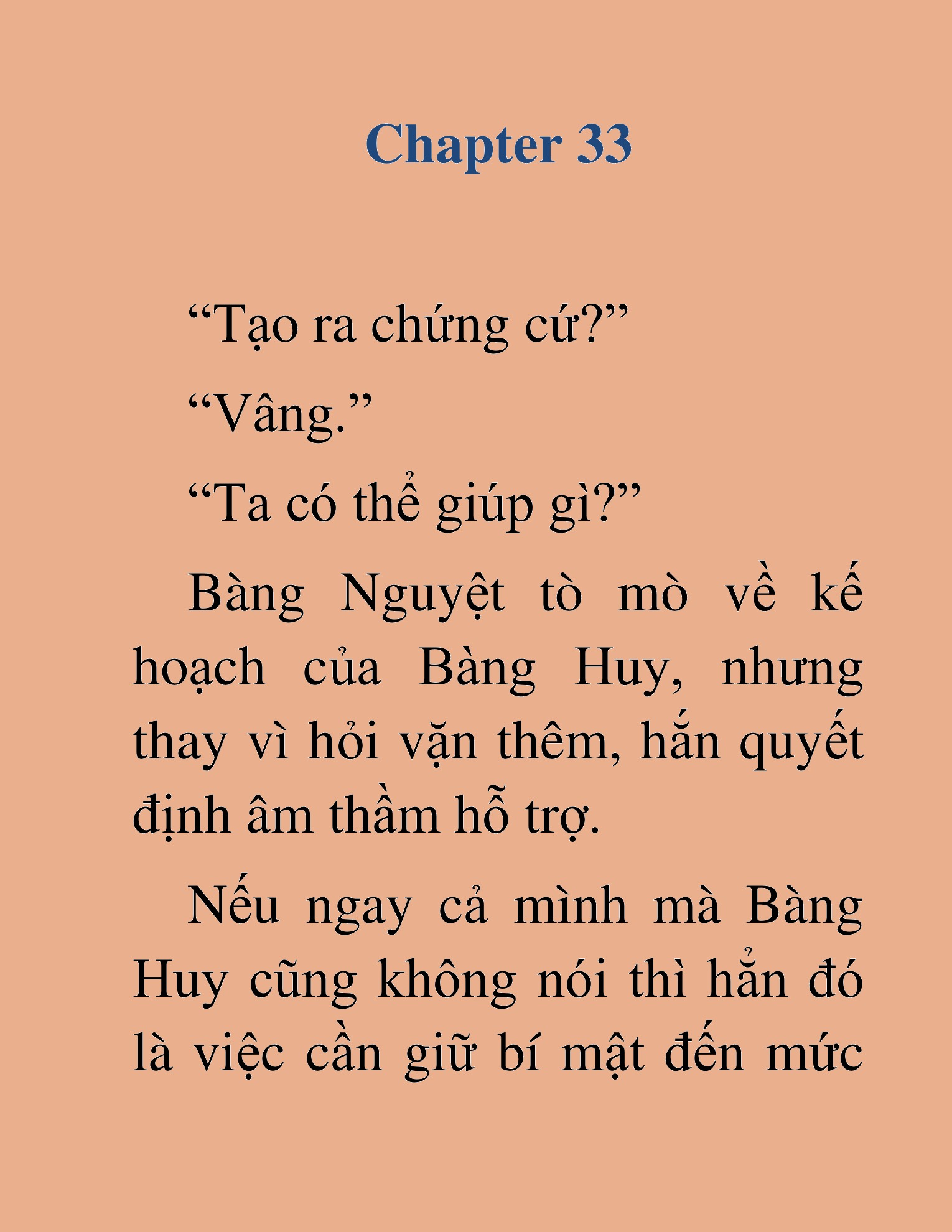 Đọc truyện HAT[novel] Đao Hoàng Hồi Quy: Biến Loạn Bàng Gia - Chap 33