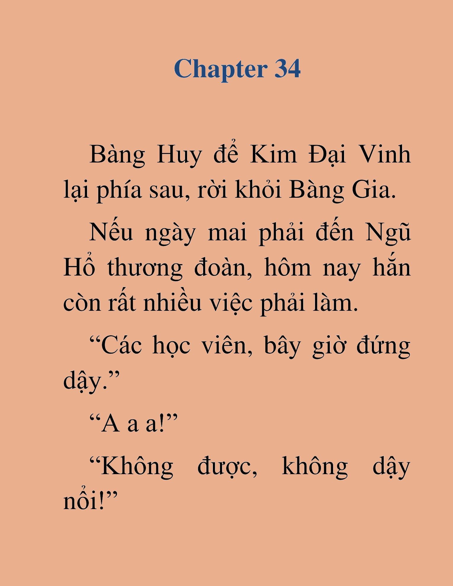 Đọc truyện HAT[novel] Đao Hoàng Hồi Quy: Biến Loạn Bàng Gia - Chap 34