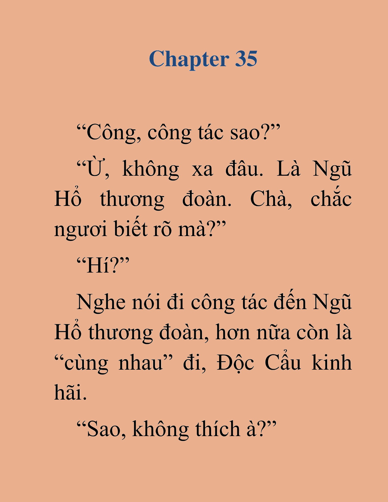Đọc truyện HAT[novel] Đao Hoàng Hồi Quy: Biến Loạn Bàng Gia - Chap 35