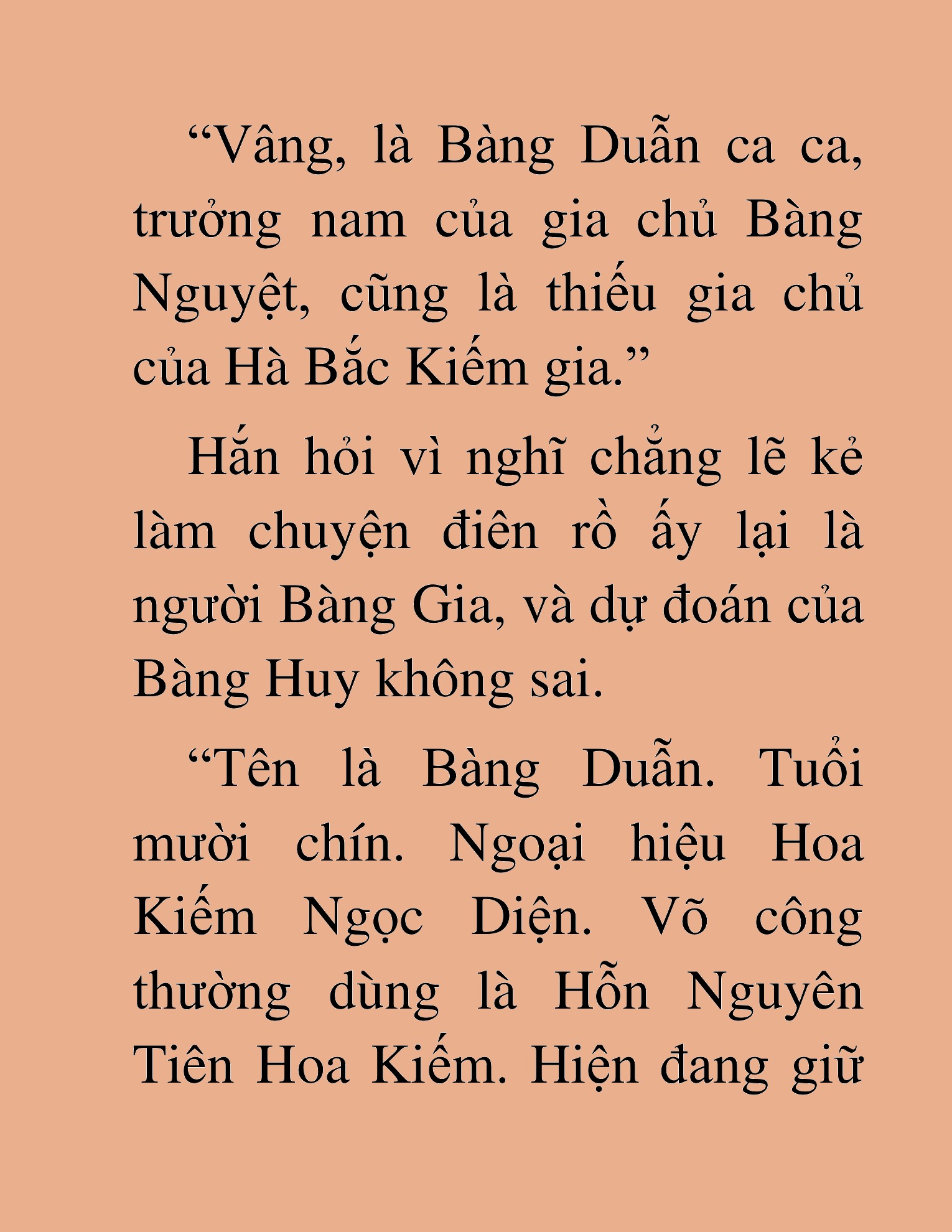 Đọc truyện HAT[novel] Đao Hoàng Hồi Quy: Biến Loạn Bàng Gia - Chap 4