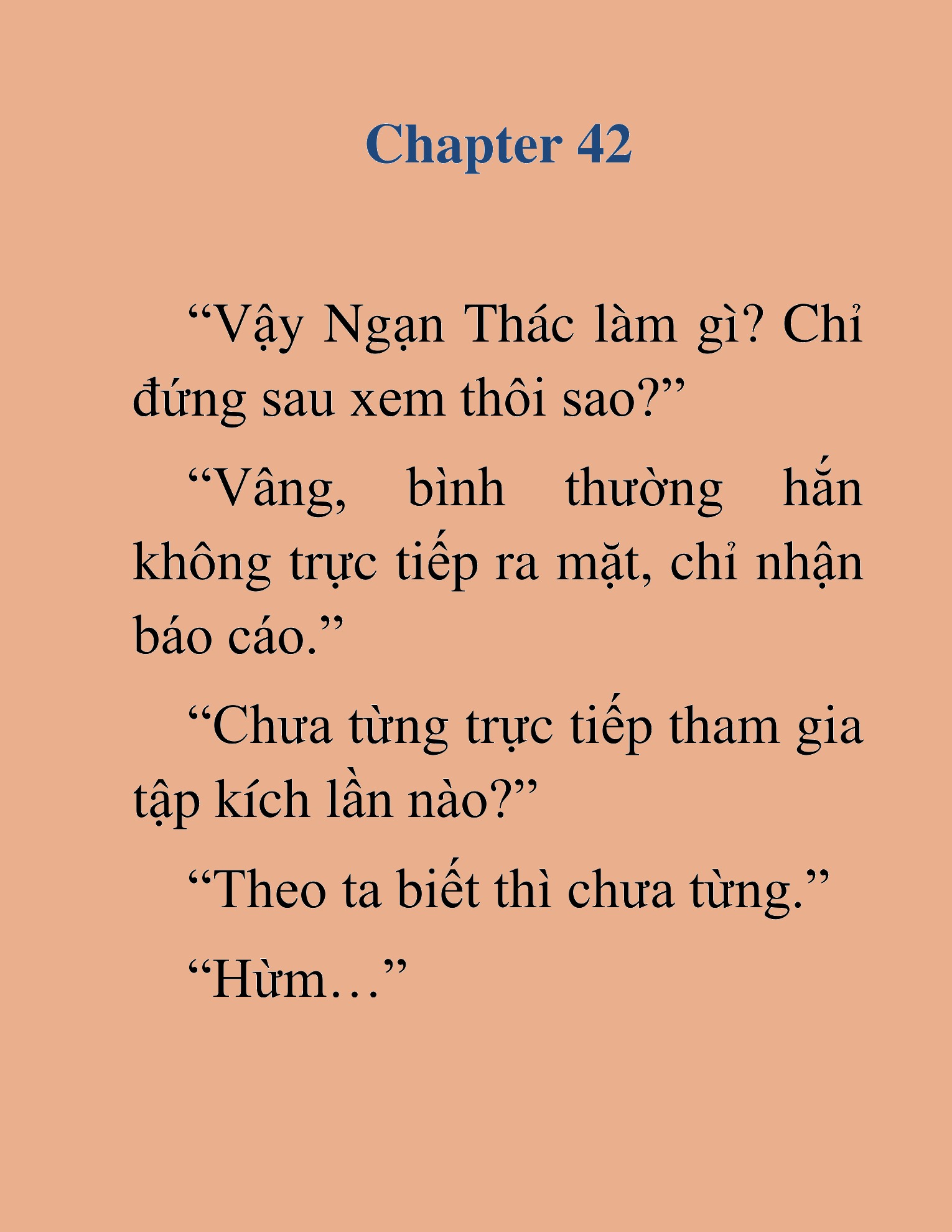 Đọc truyện HAT[novel] Đao Hoàng Hồi Quy: Biến Loạn Bàng Gia - Chap 42